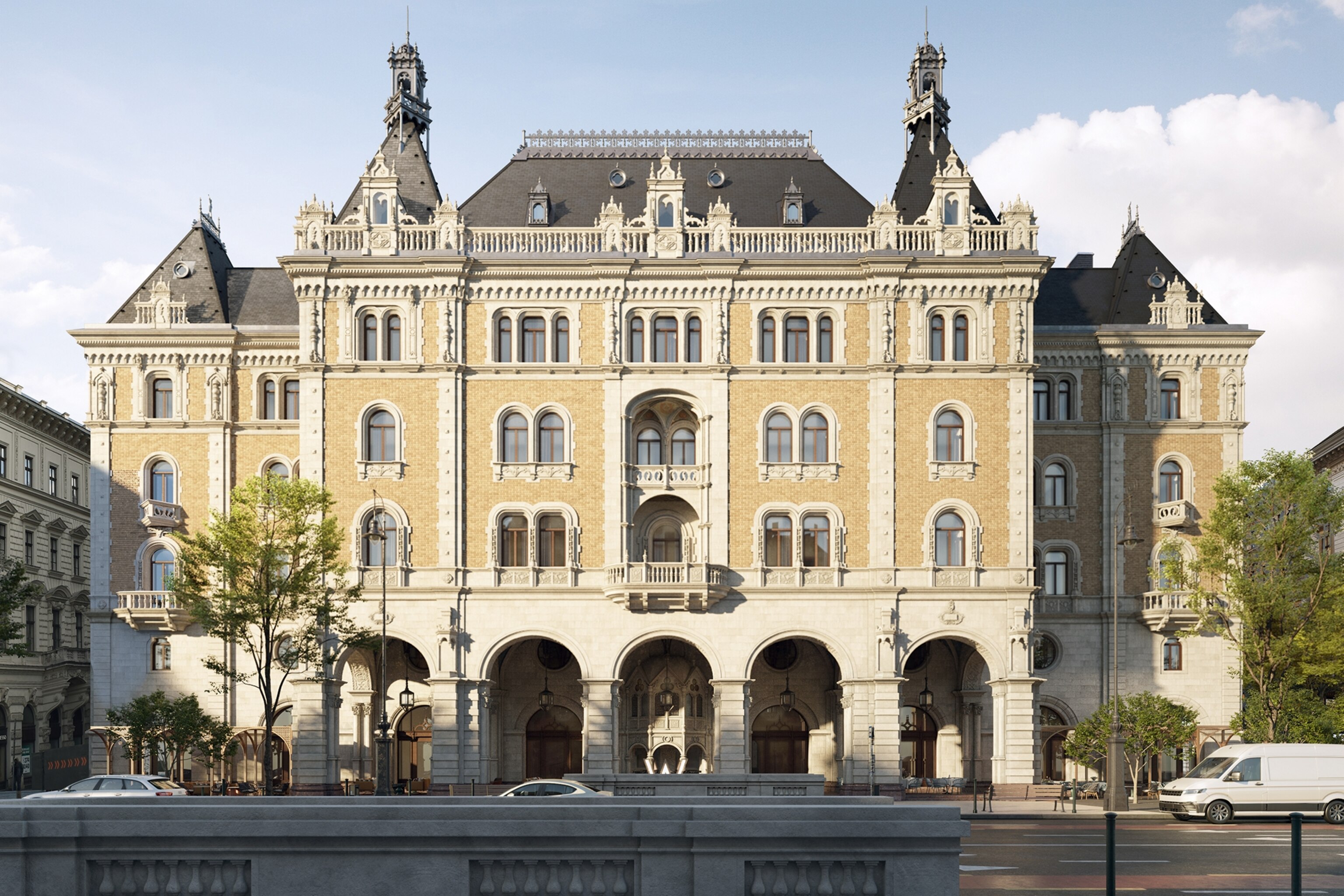 A large hotel