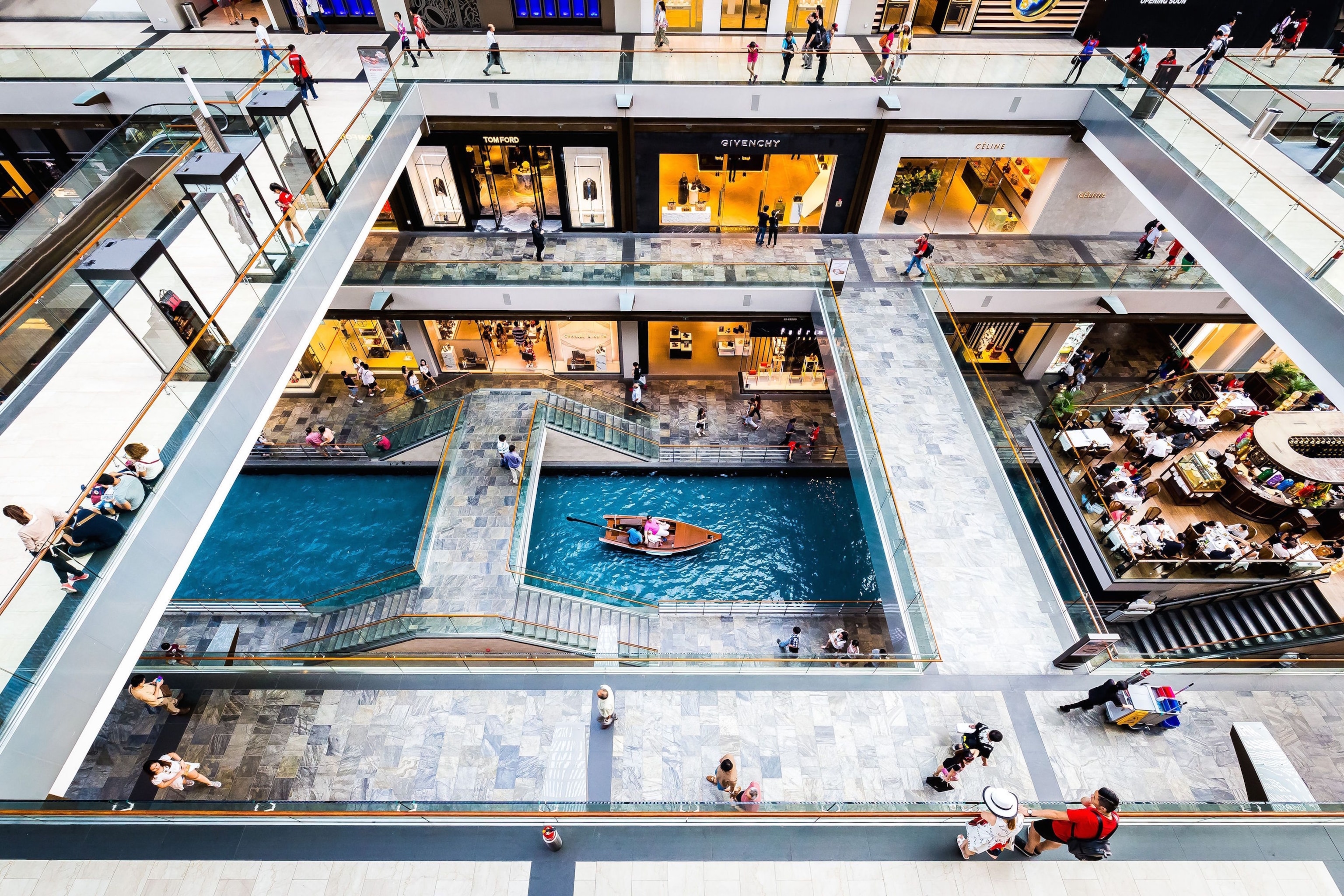 shops at Marina Bay Sands in Singapore
