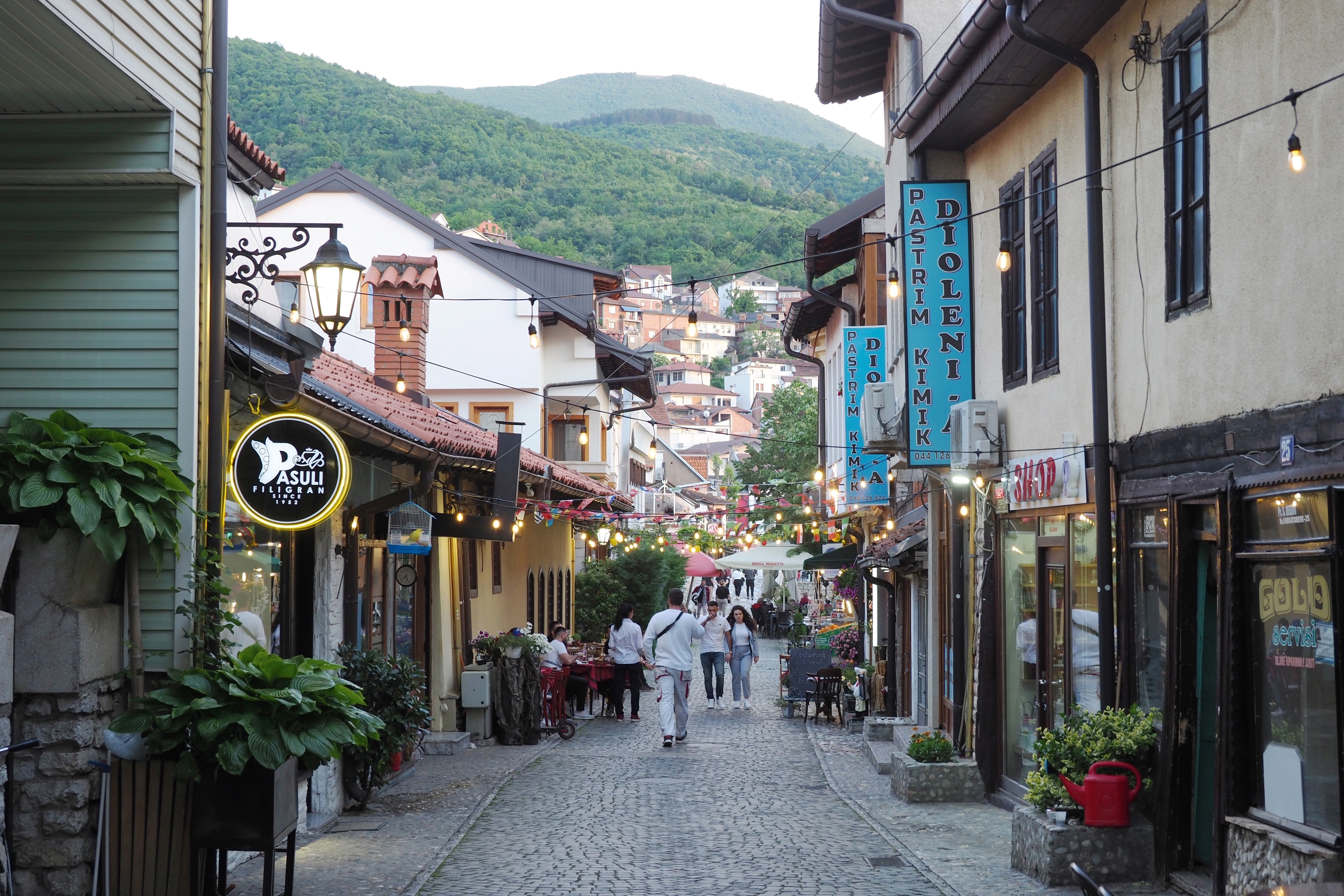 street in Kosovo