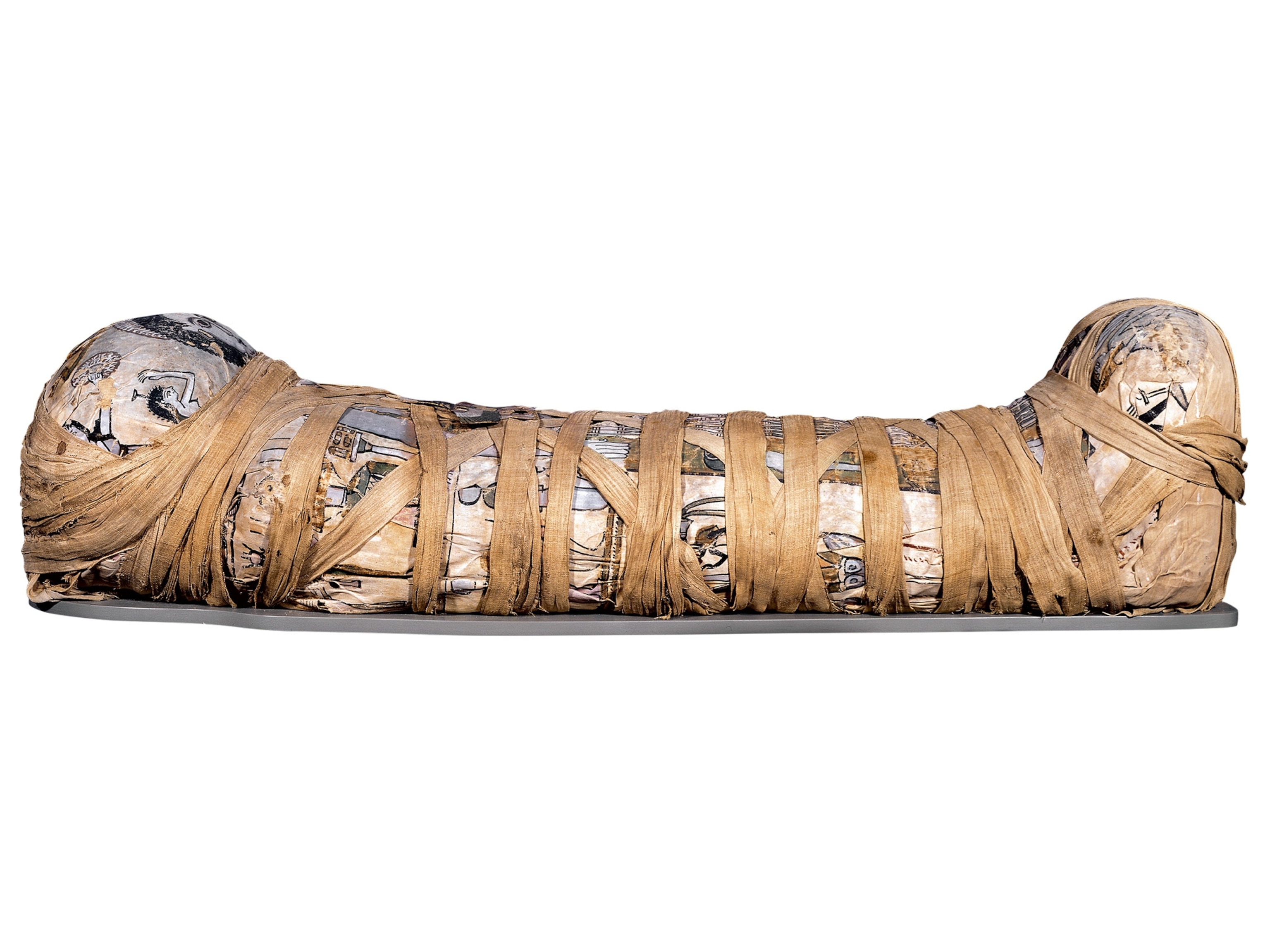 the mummy of a woman named Cleopatra from the second century A.D.