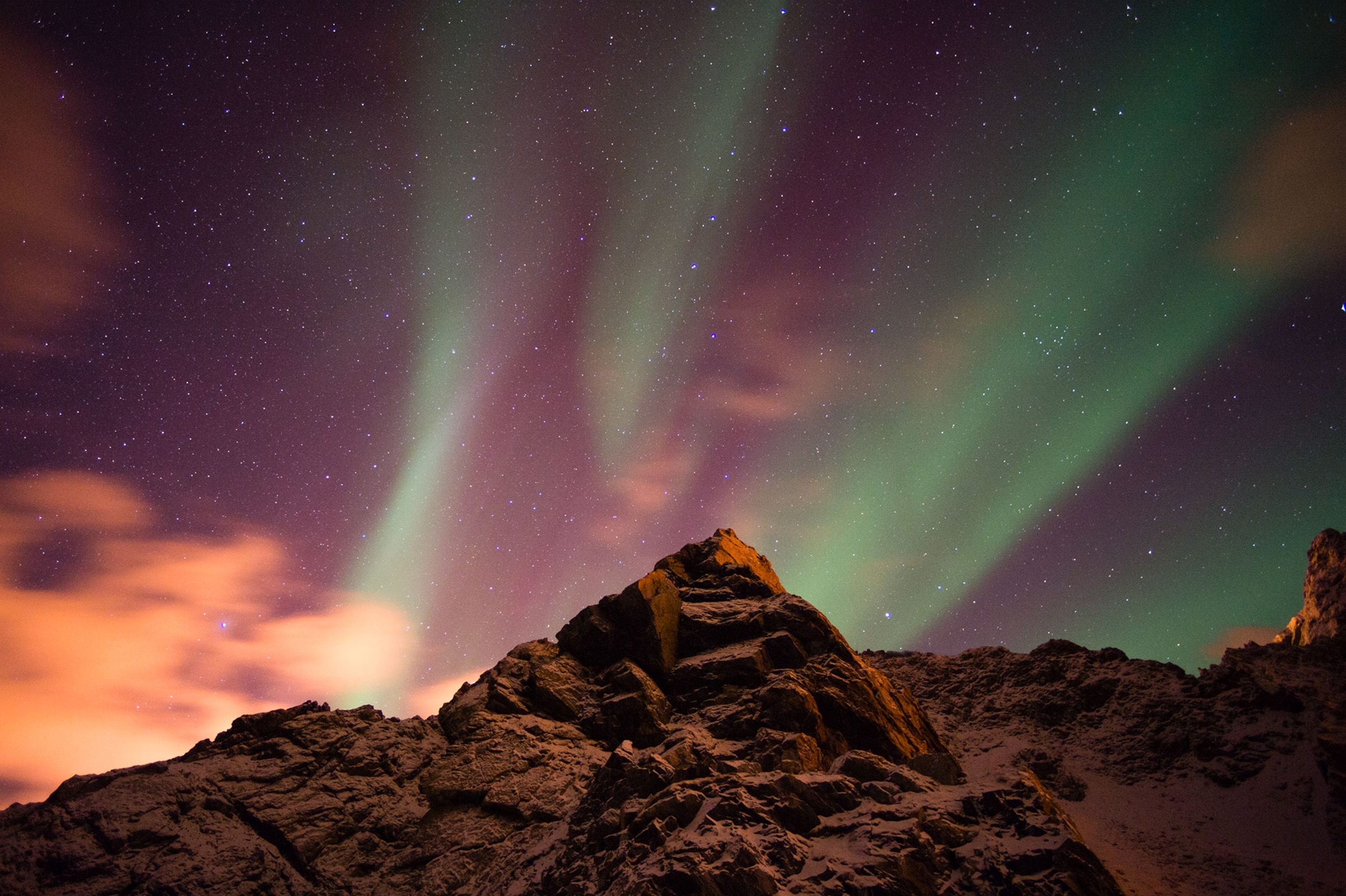 the aurora borealis in Norway