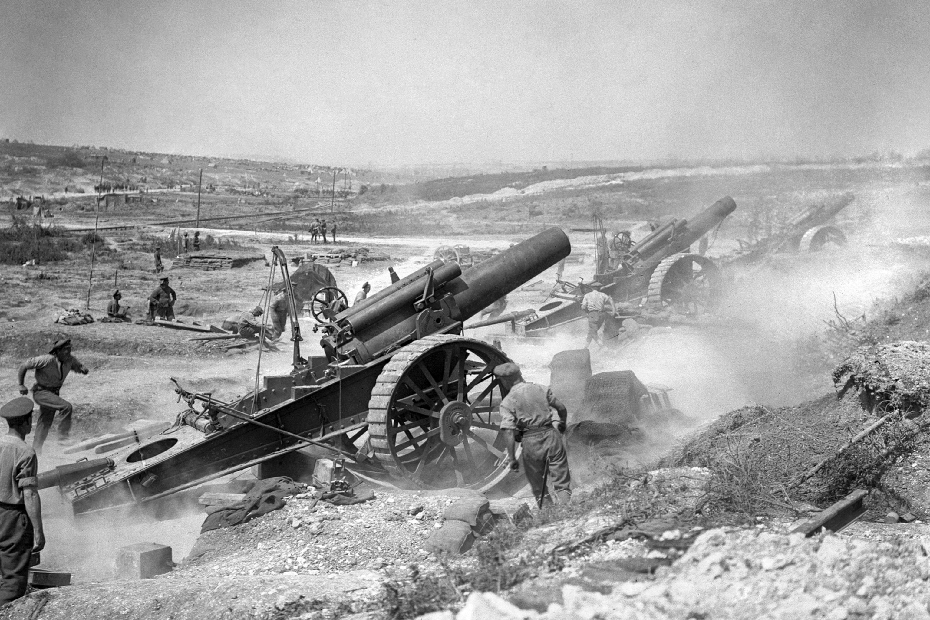 heavy artillery used in World War I