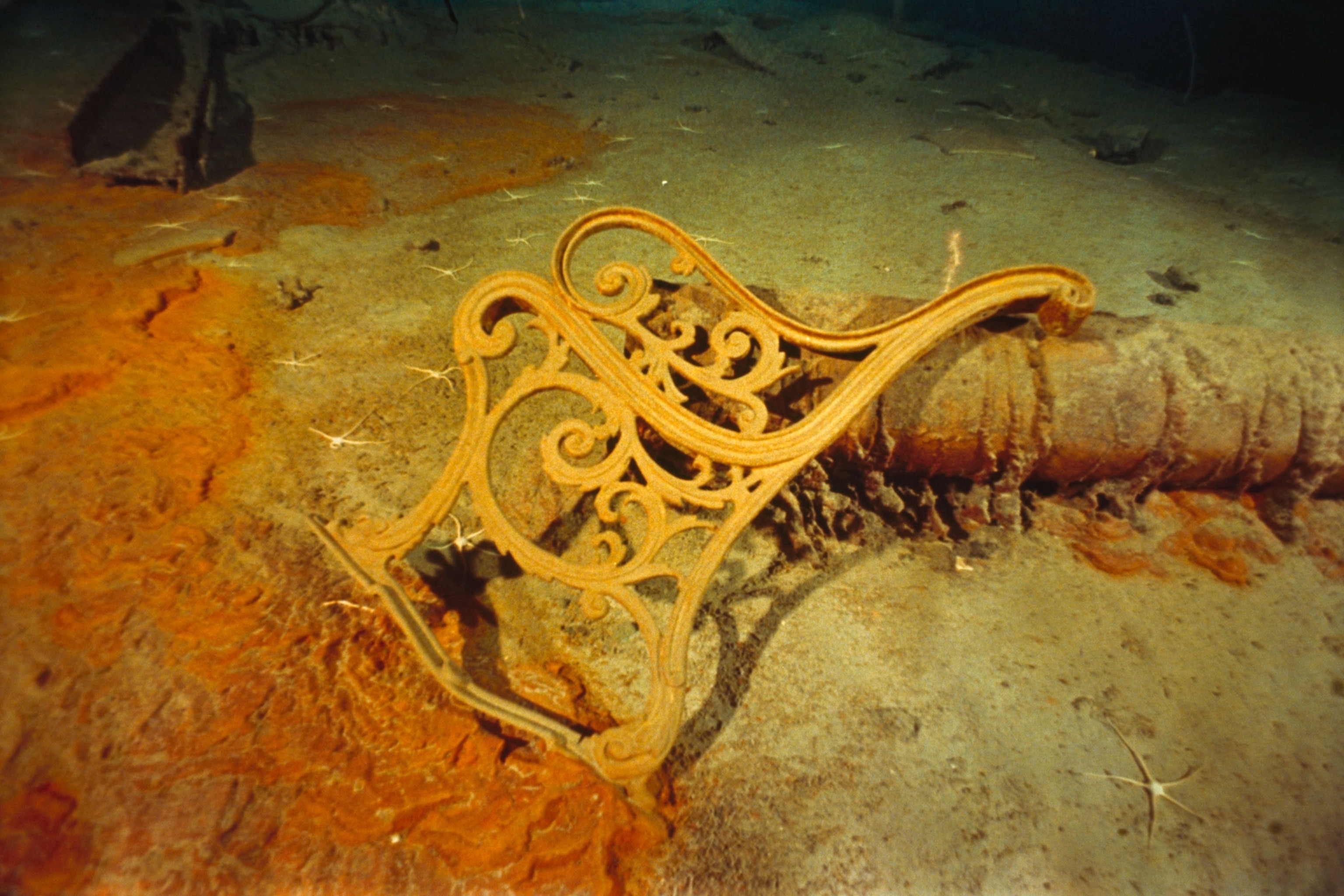 the wreck of the Titanic