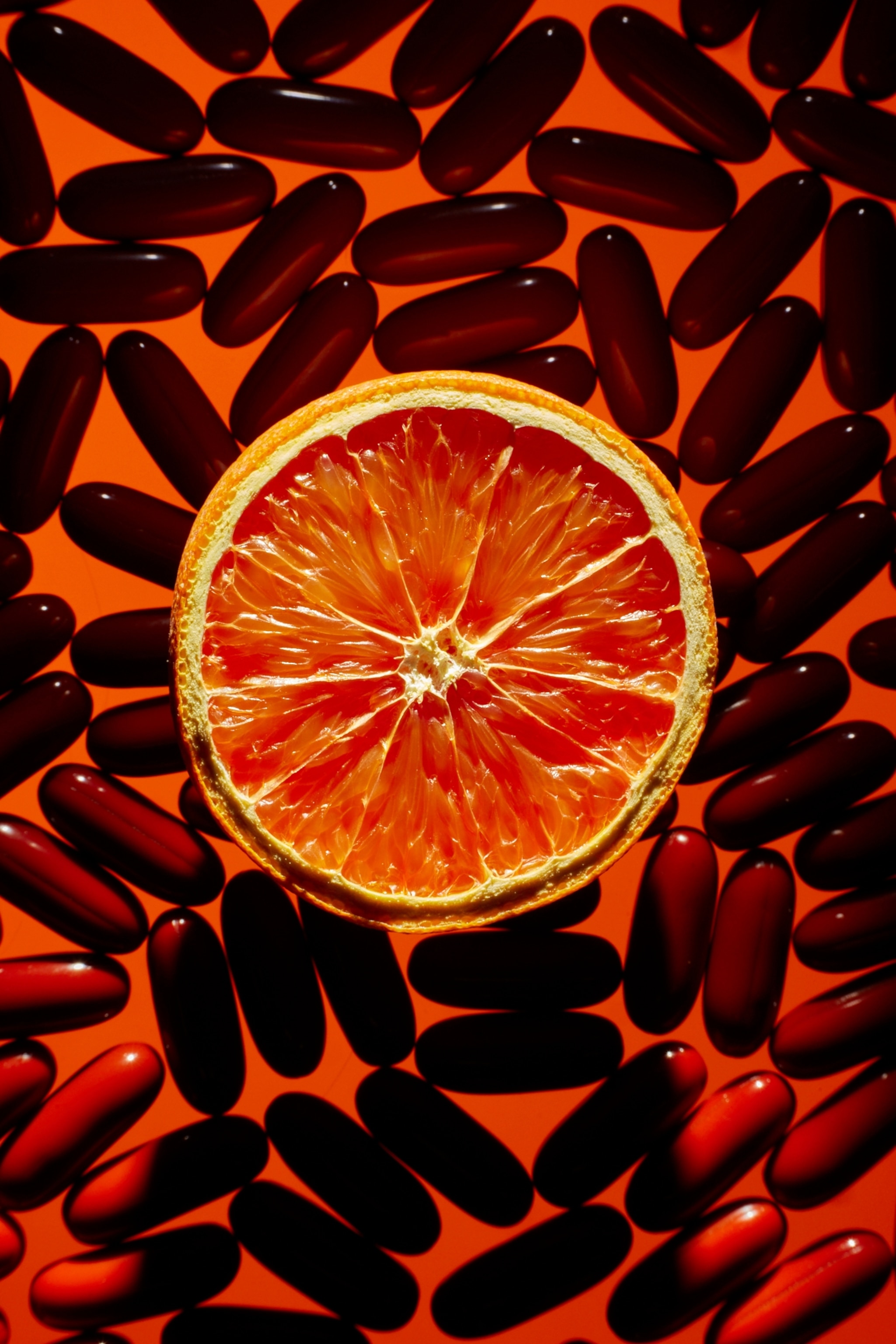 Orange.