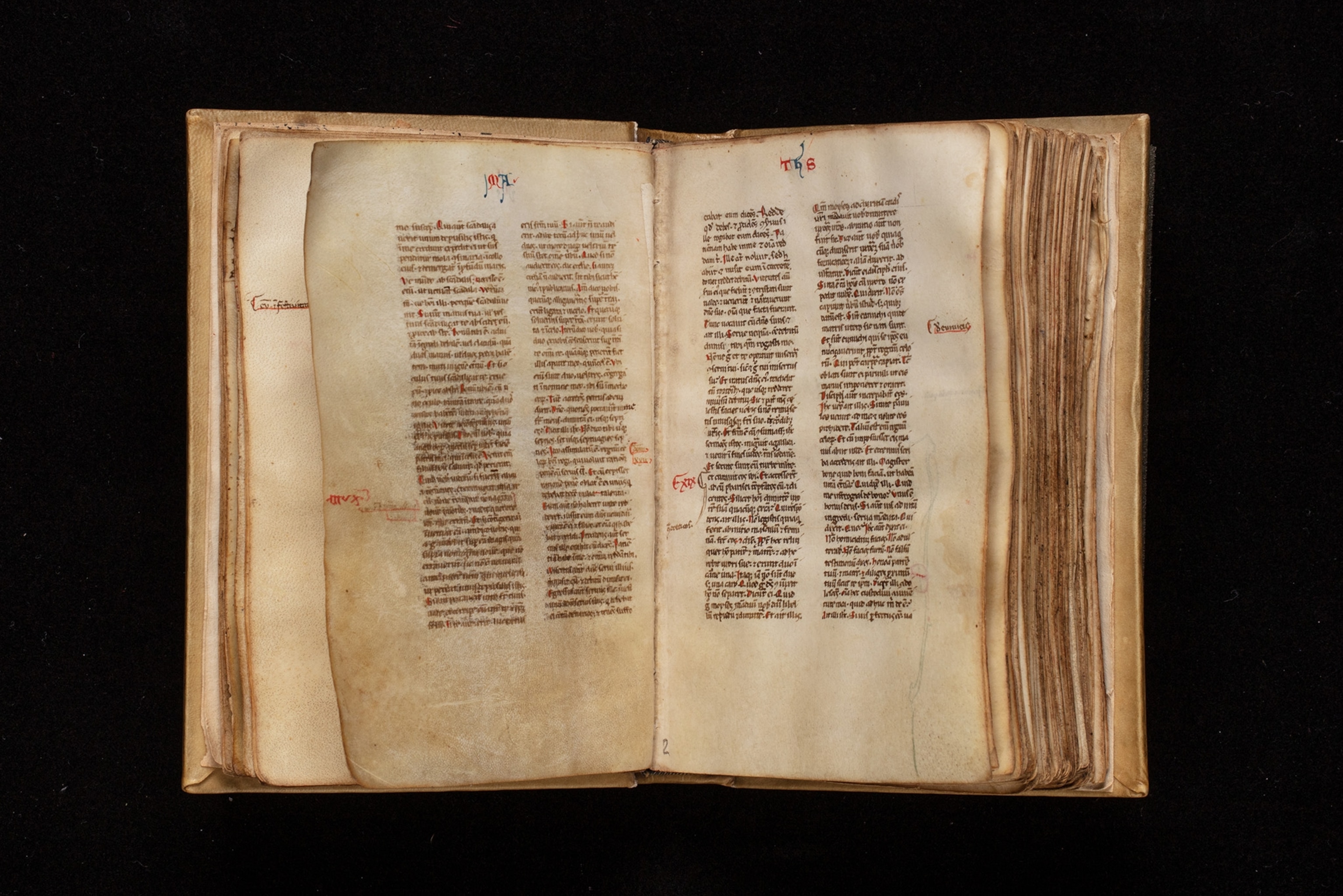 open Bible page