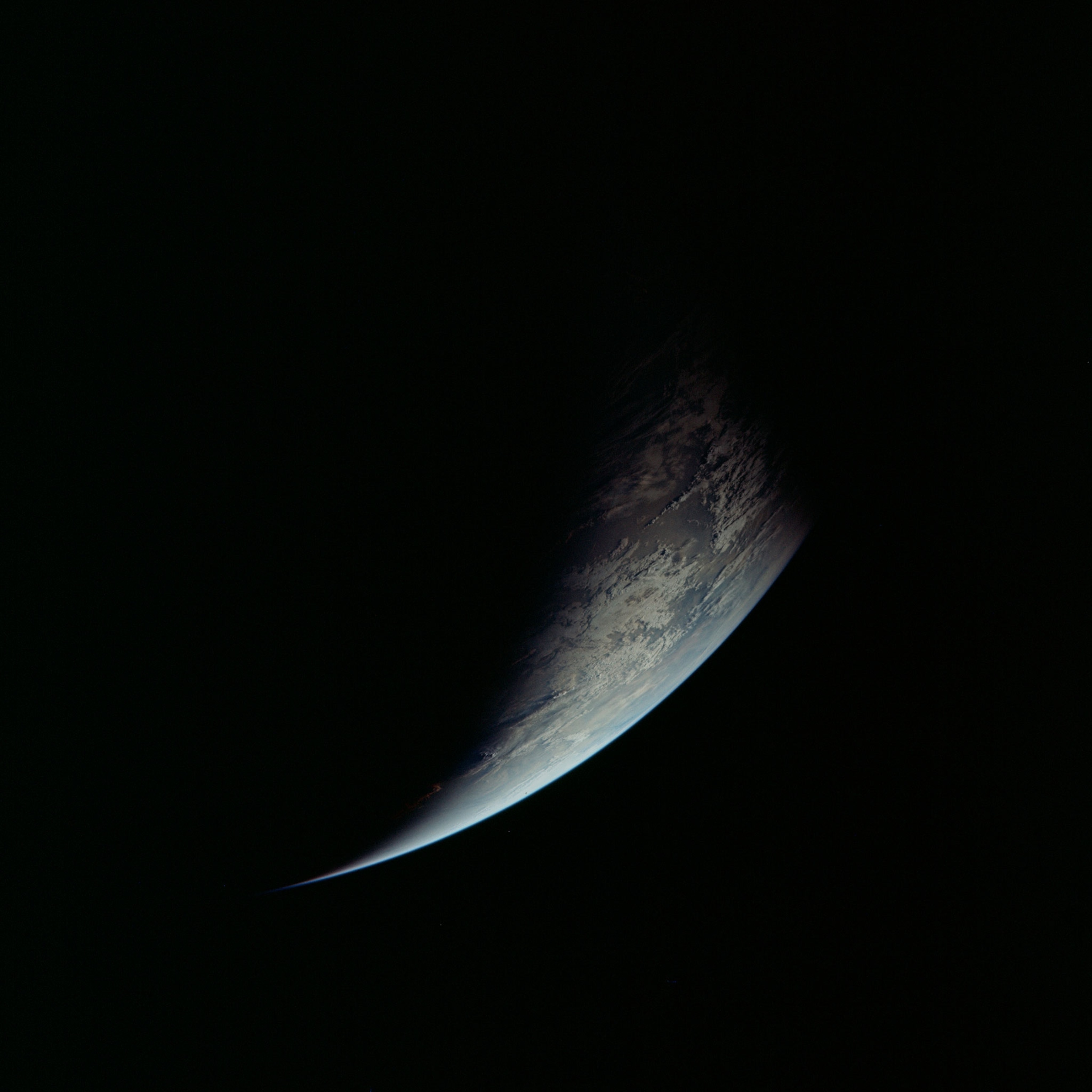the Earth as seen from space