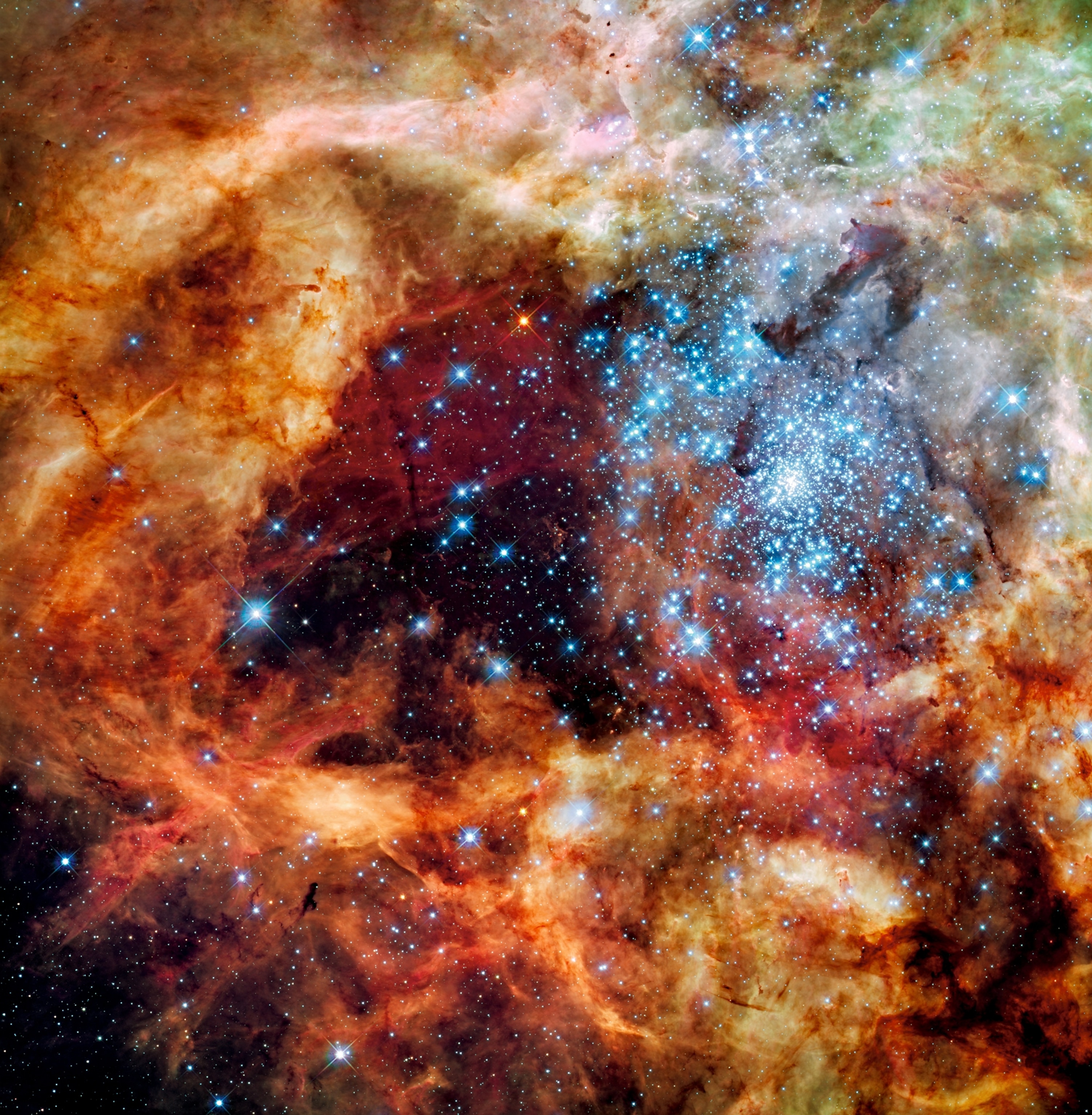 a star cluster