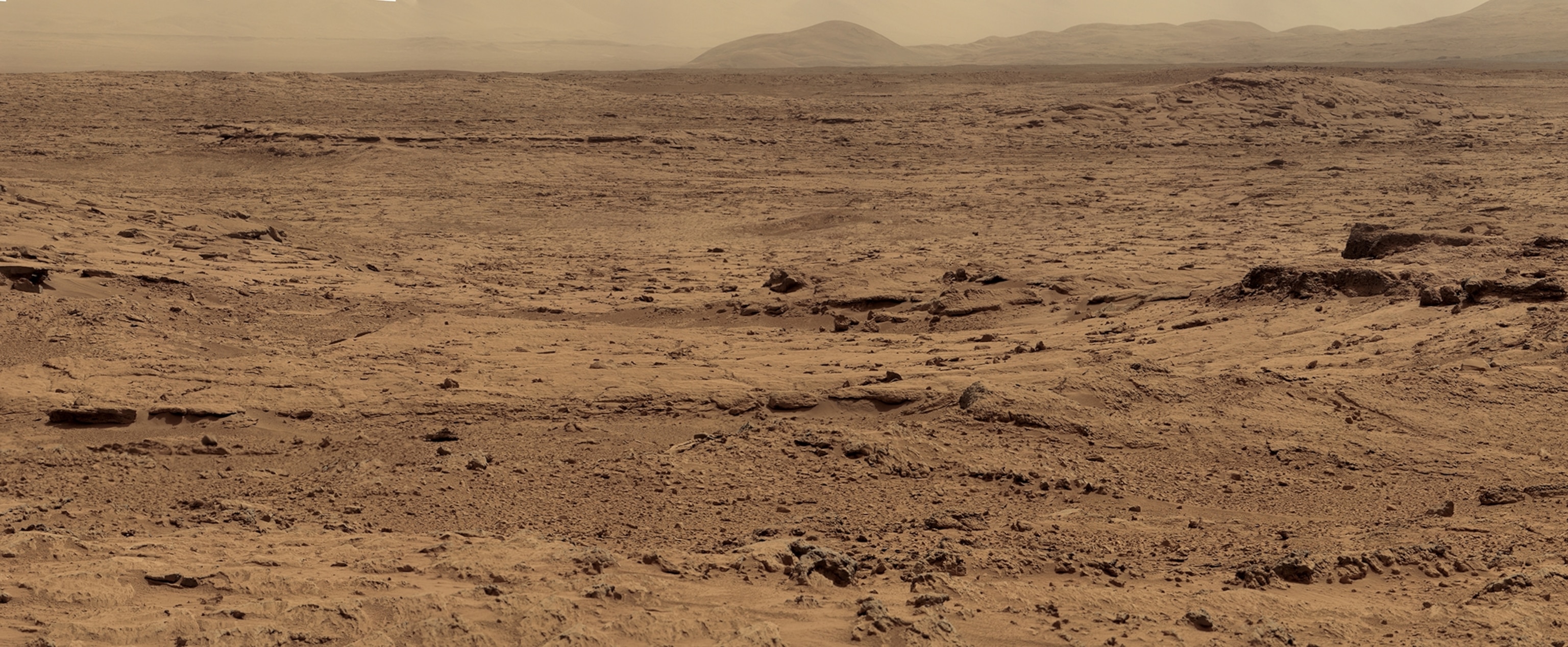 a Martian landscape