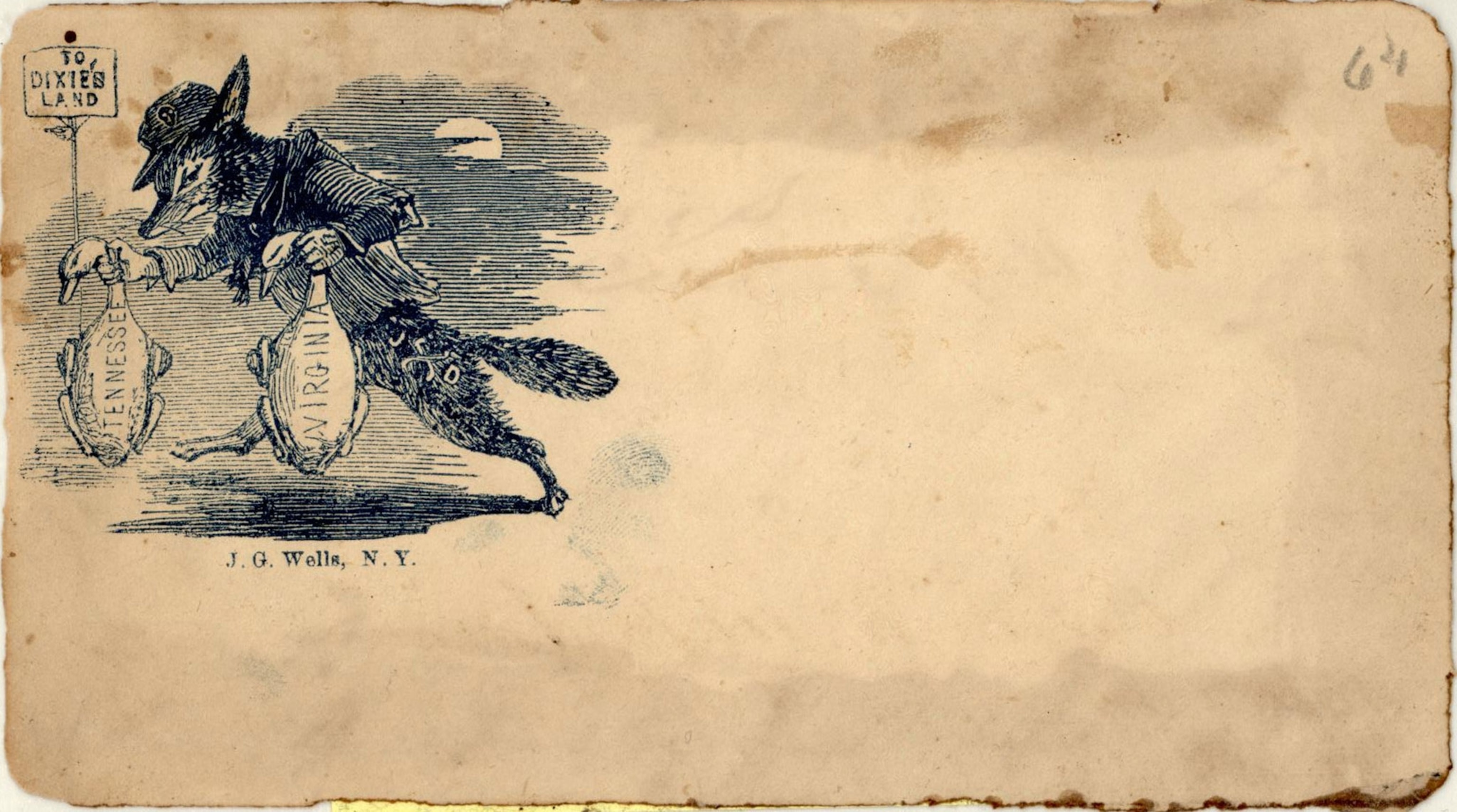 stationary from the Civil War era
