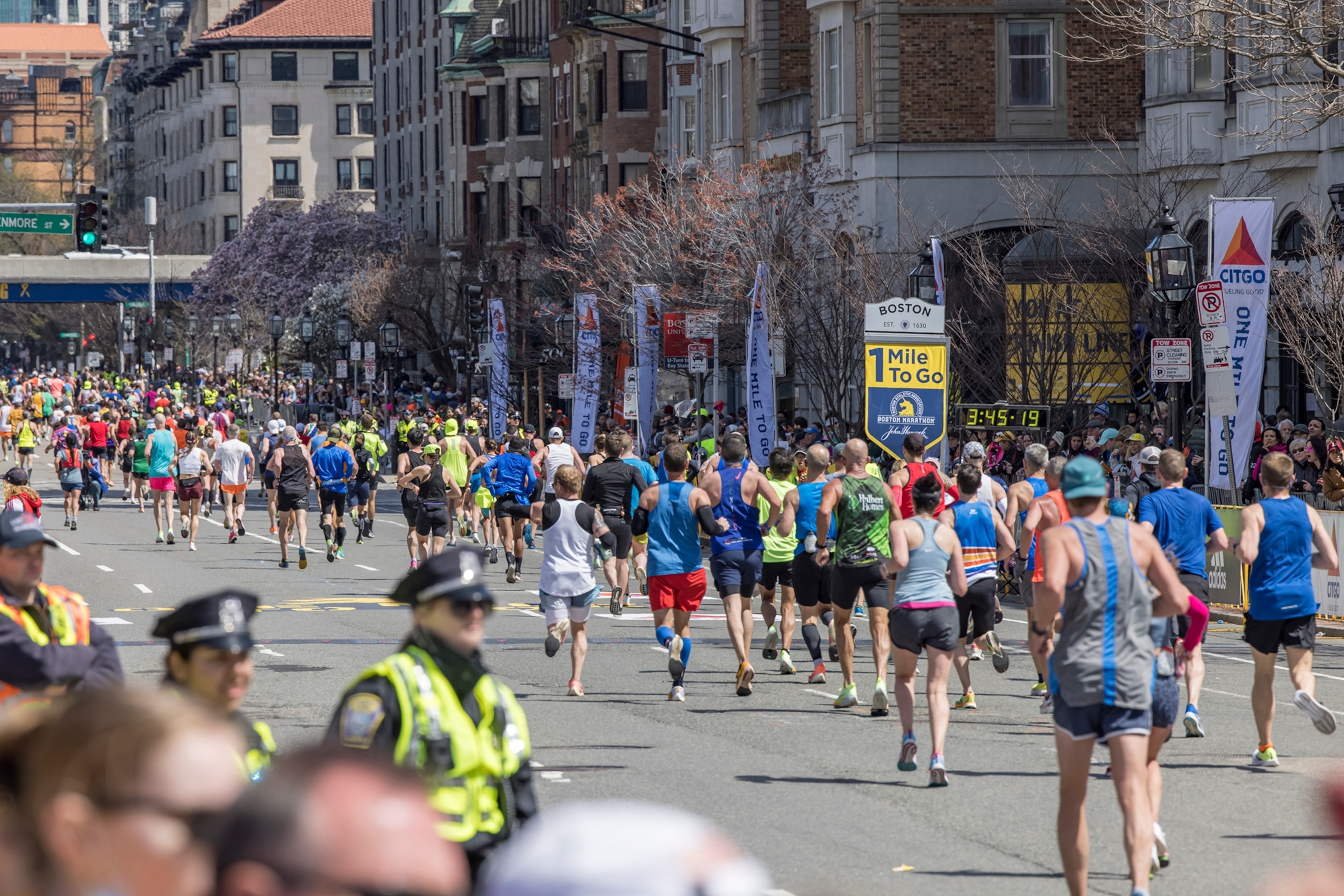 The Boston Marathon is New England's most-watched sporting event.