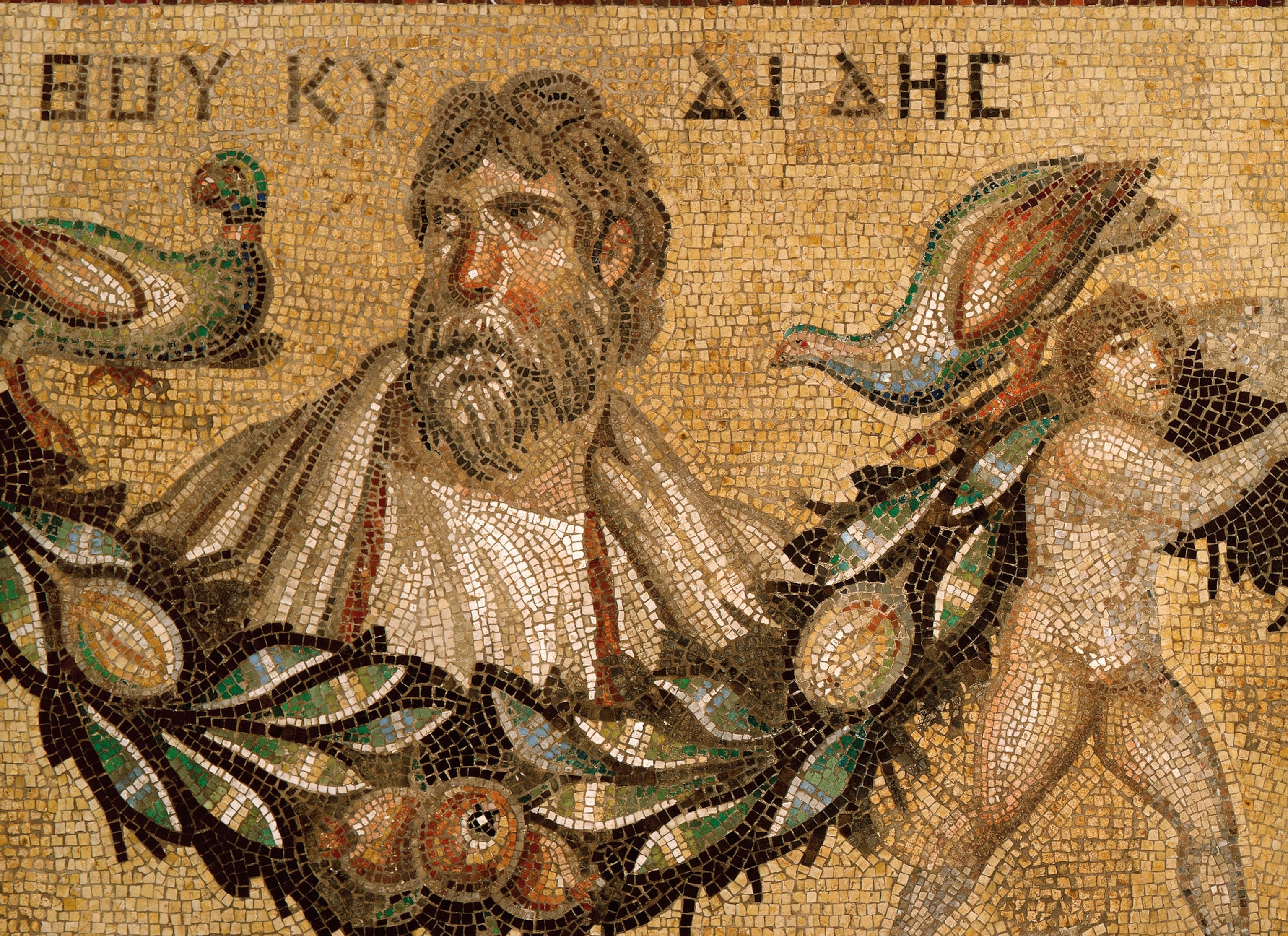 Relief depicting Greek historian Thucydides