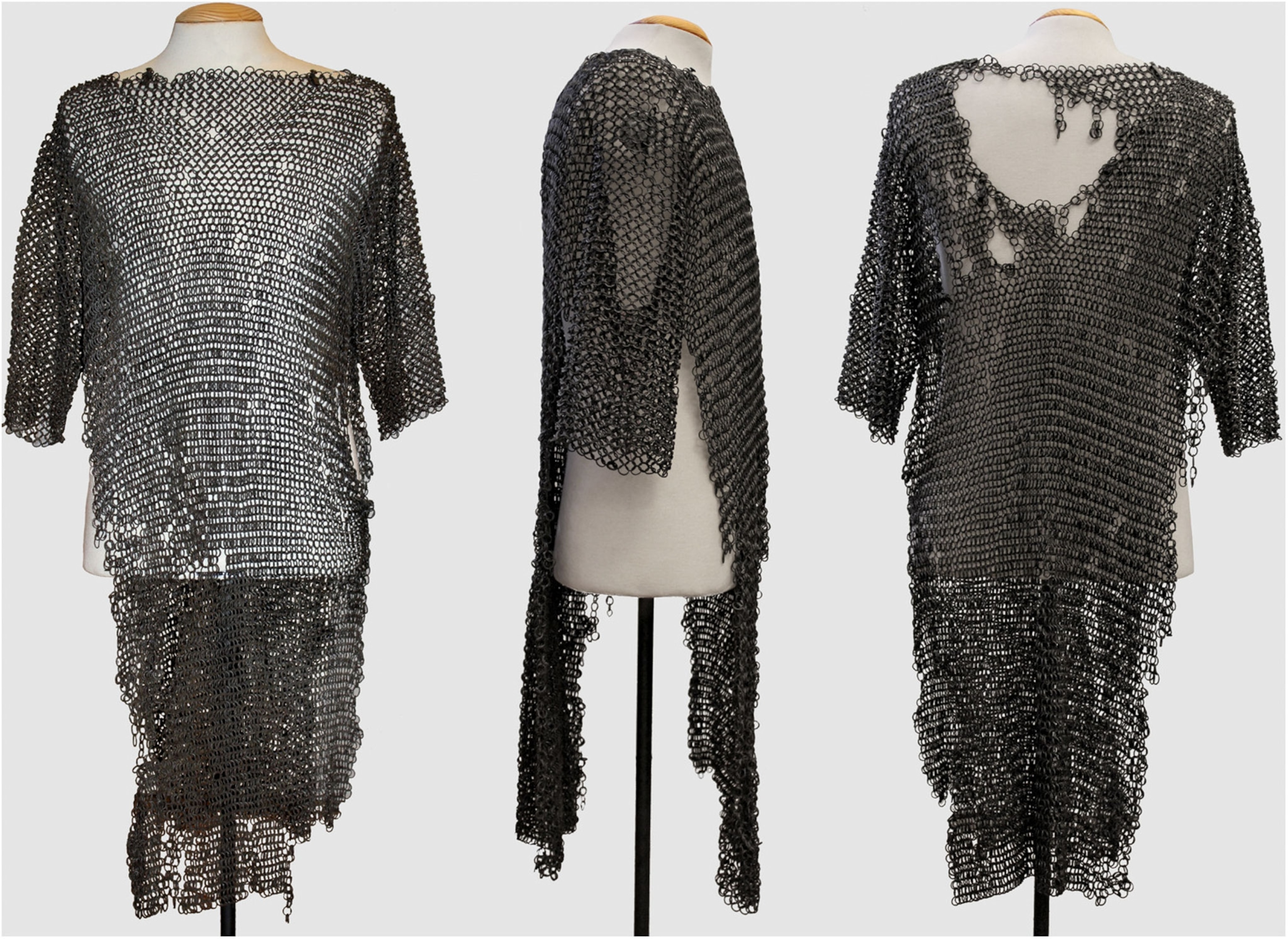 chainmail seen from three different angles