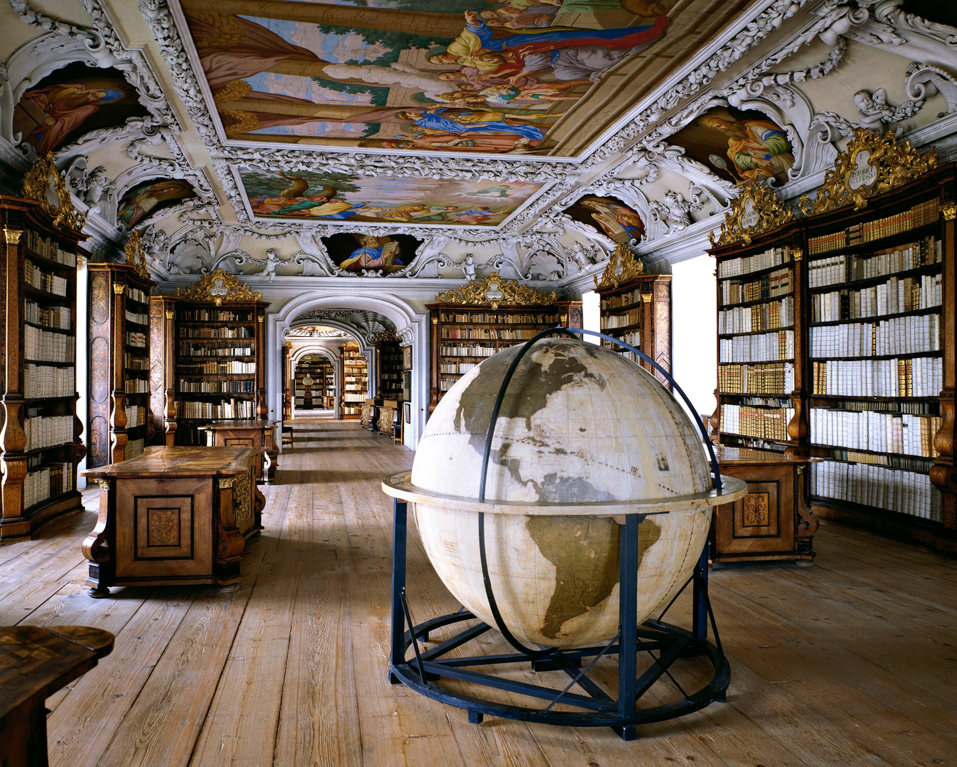 Stiftsbibliothek Kremsmünster, Kremsmünster, Austria