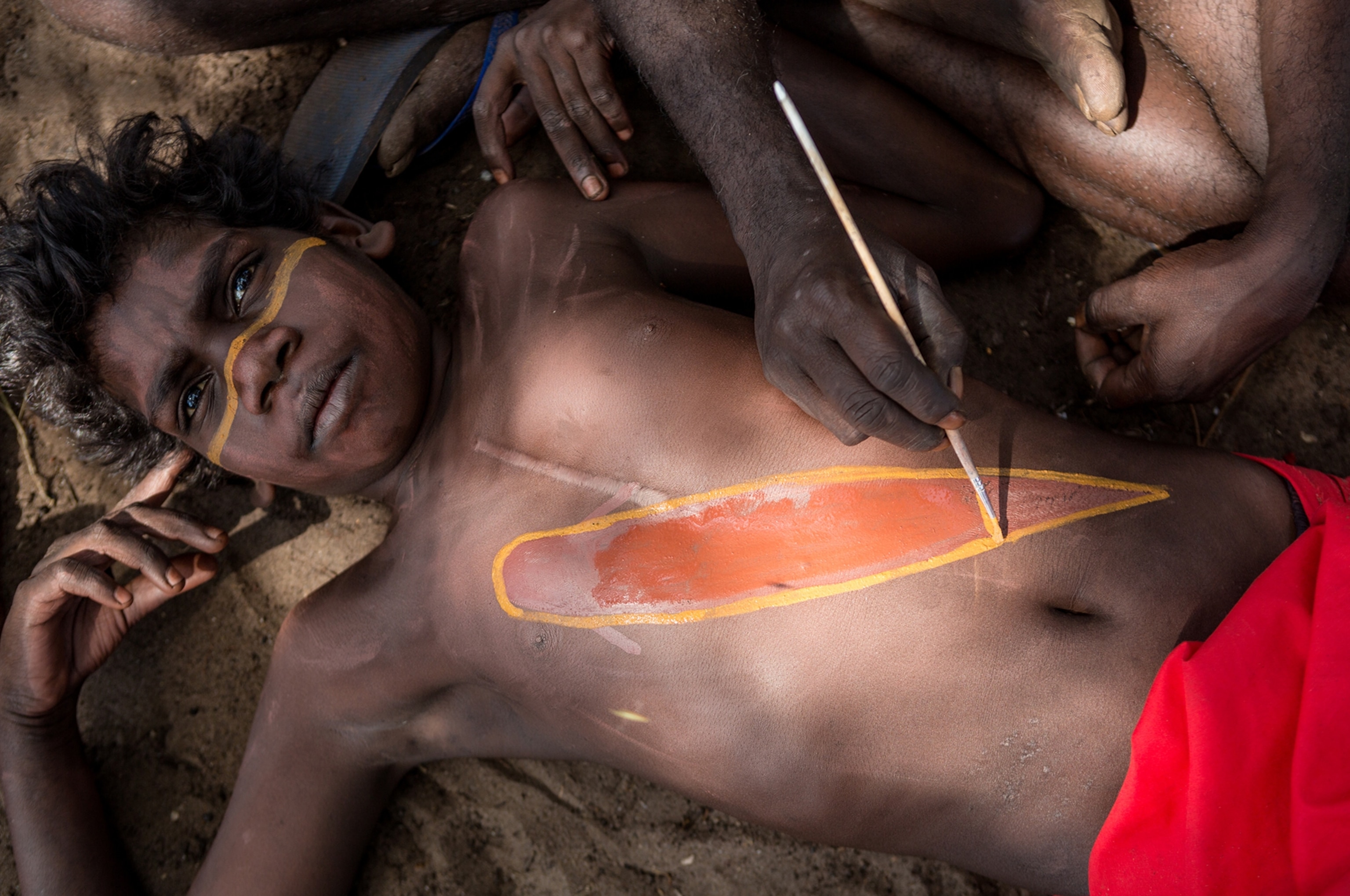 a Djinang boy in Gatji