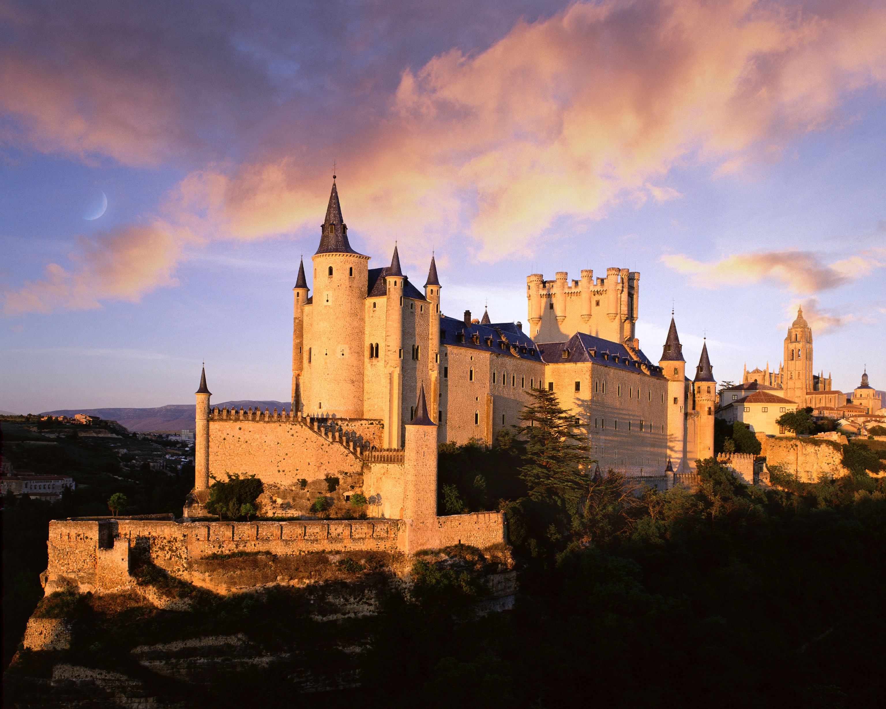 Segovia Castle in Spain