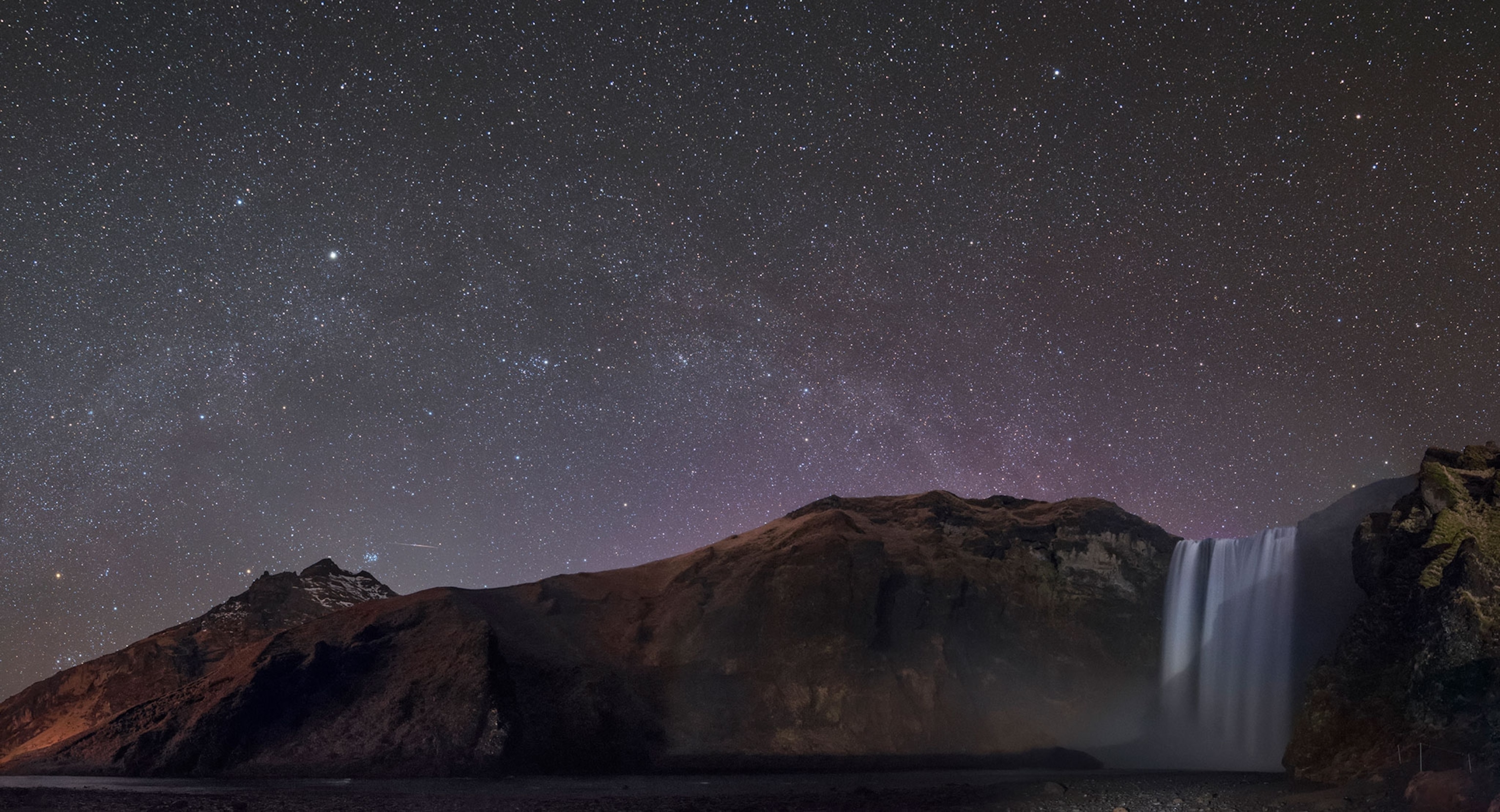 the night sky