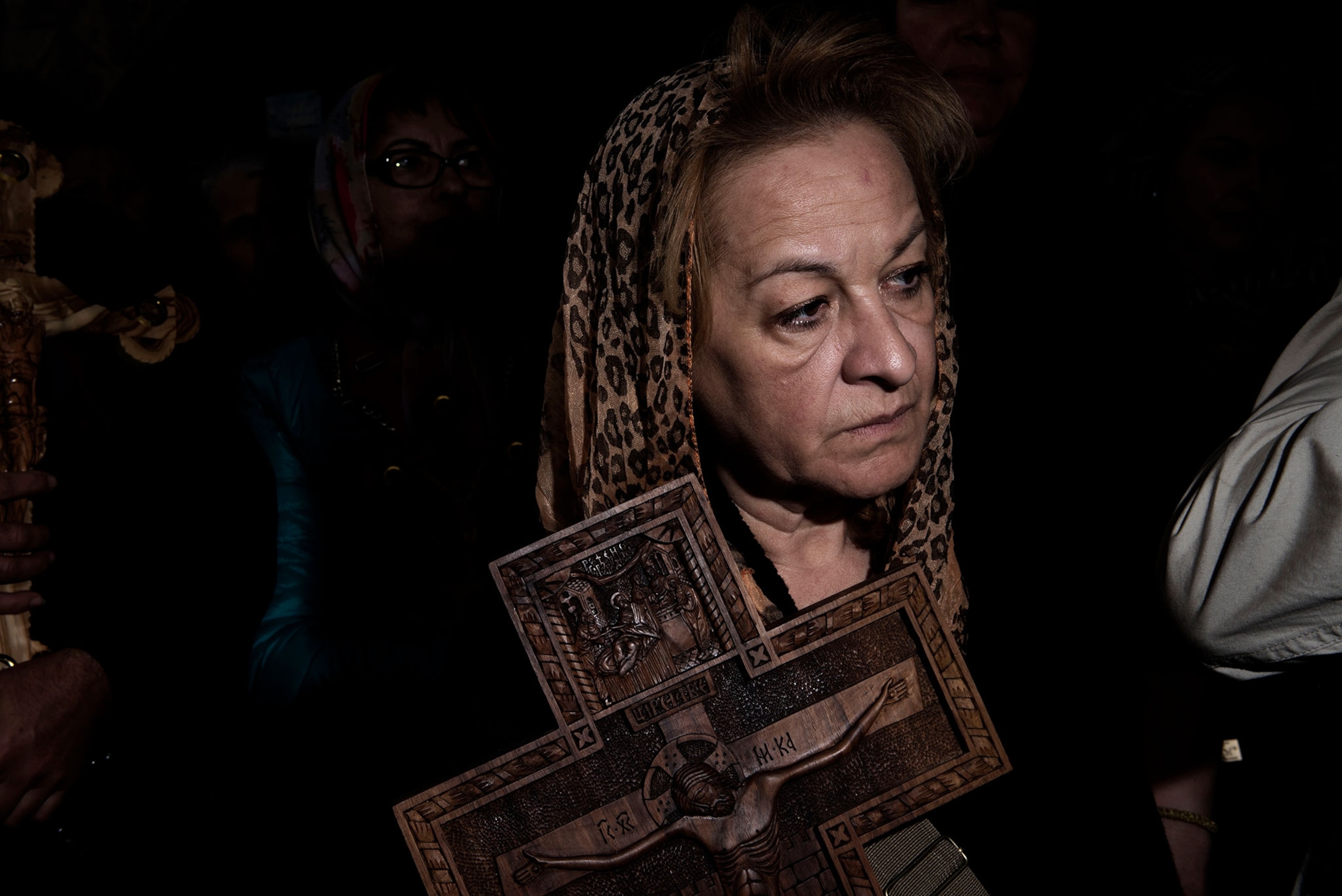 Good Friday processional in Jerusalem