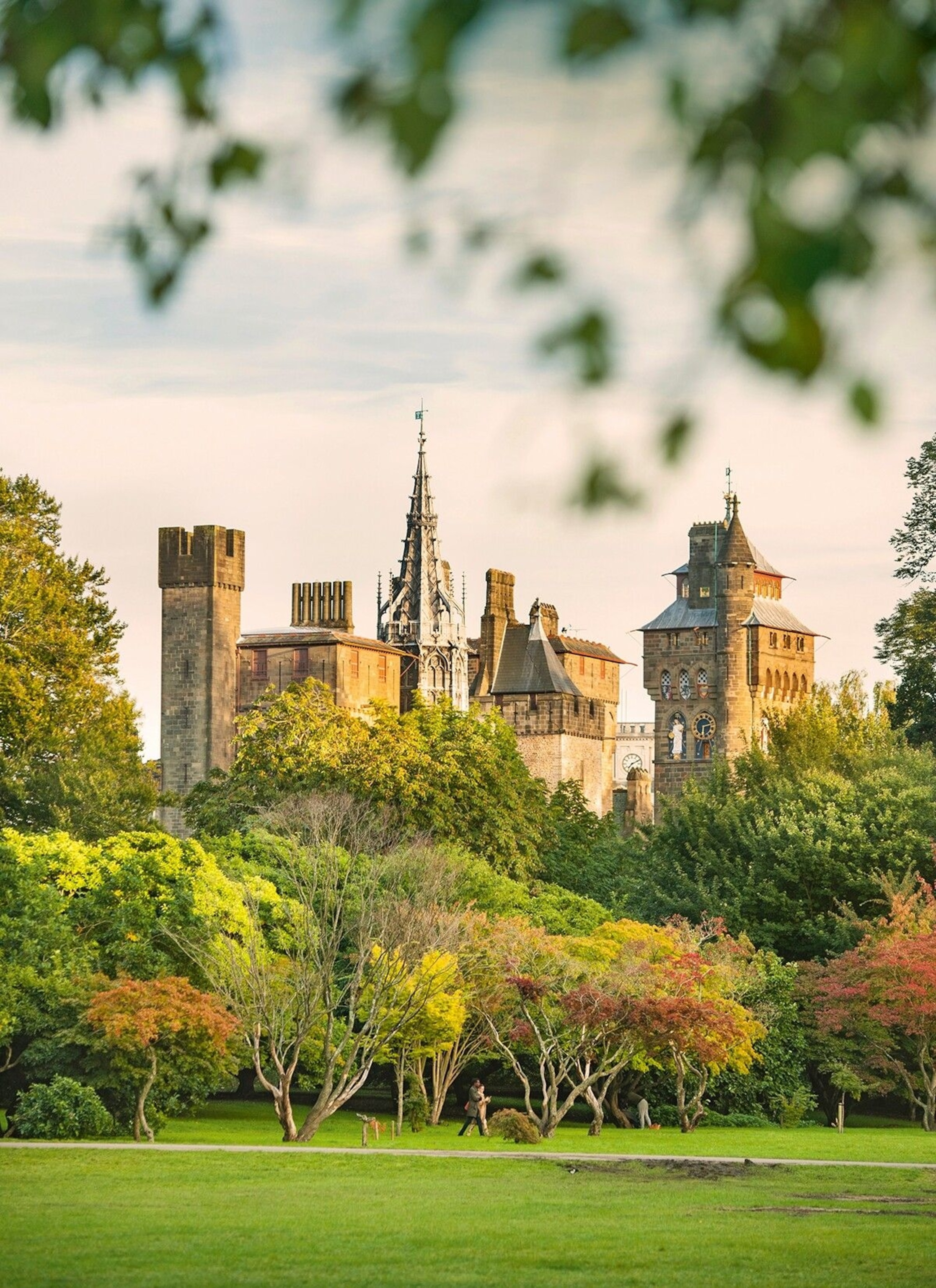 view of Cardiff Castle