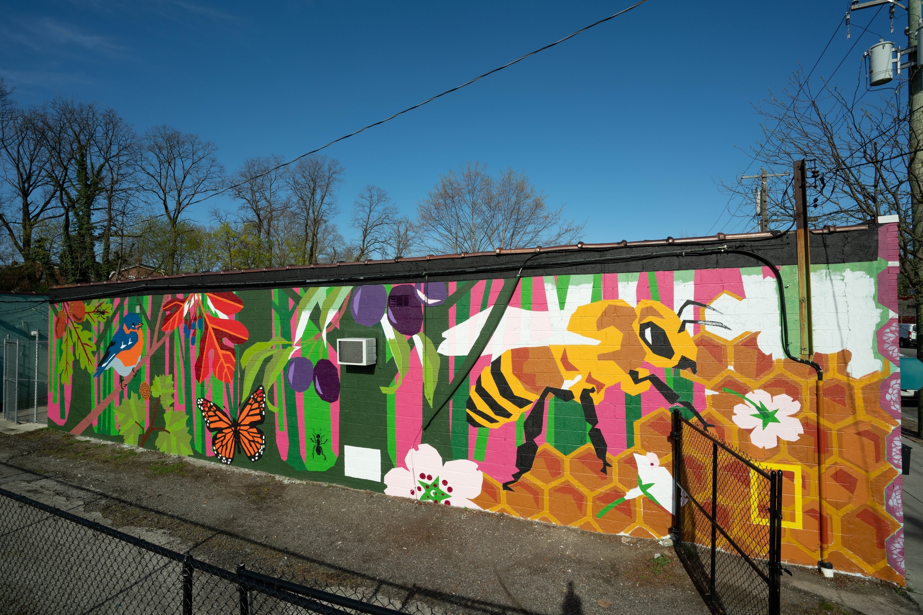 The Philadelphia #NatGeoPlanetPossible mural celebrating Earth Month