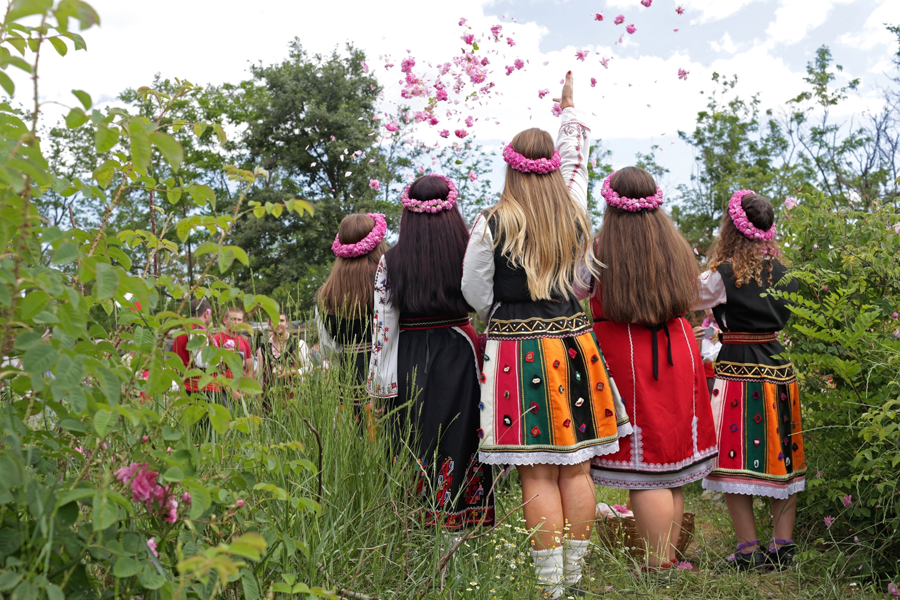 the rose festival in the Rose Valley in Bulgaria