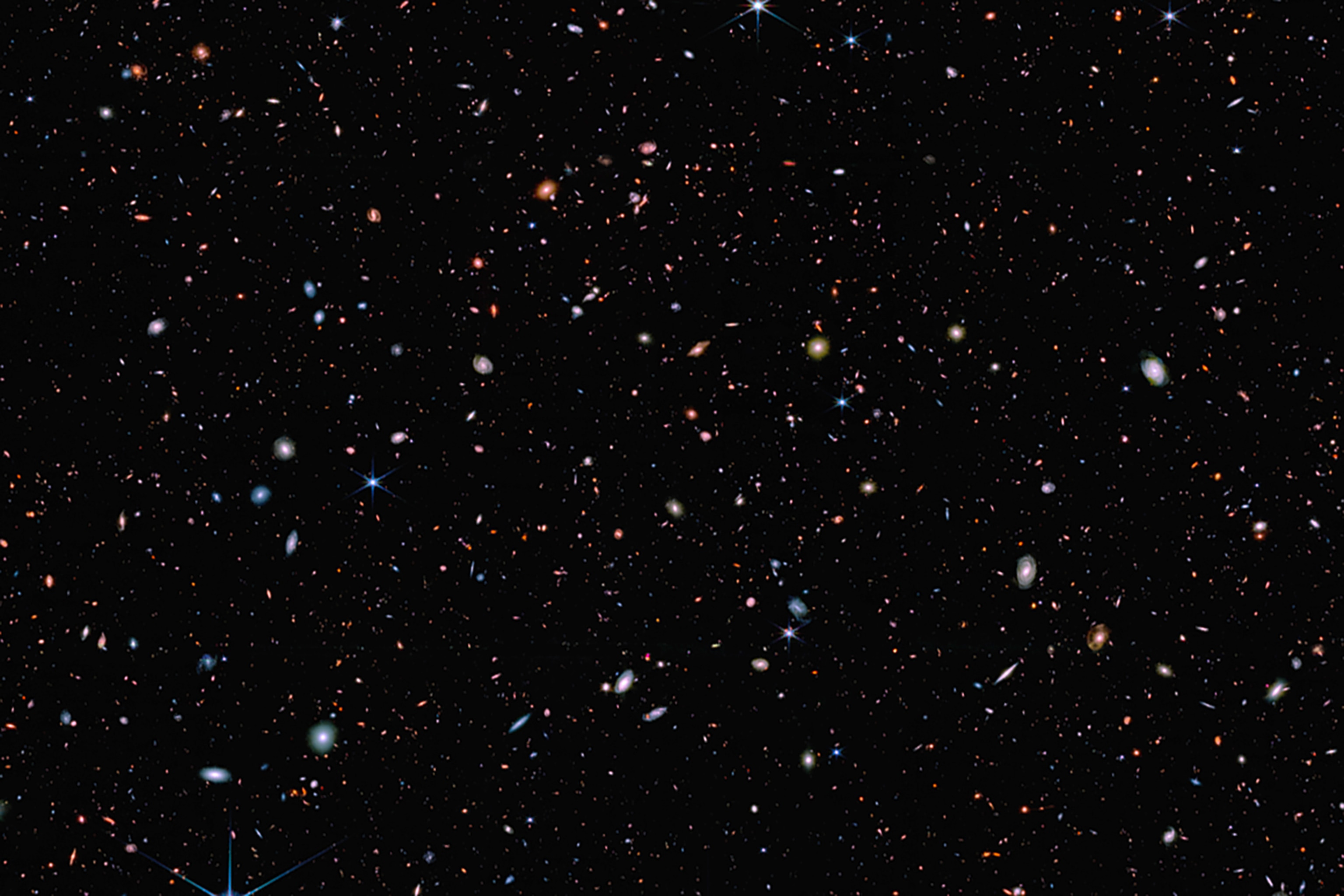 Webb Space Telescope deep field