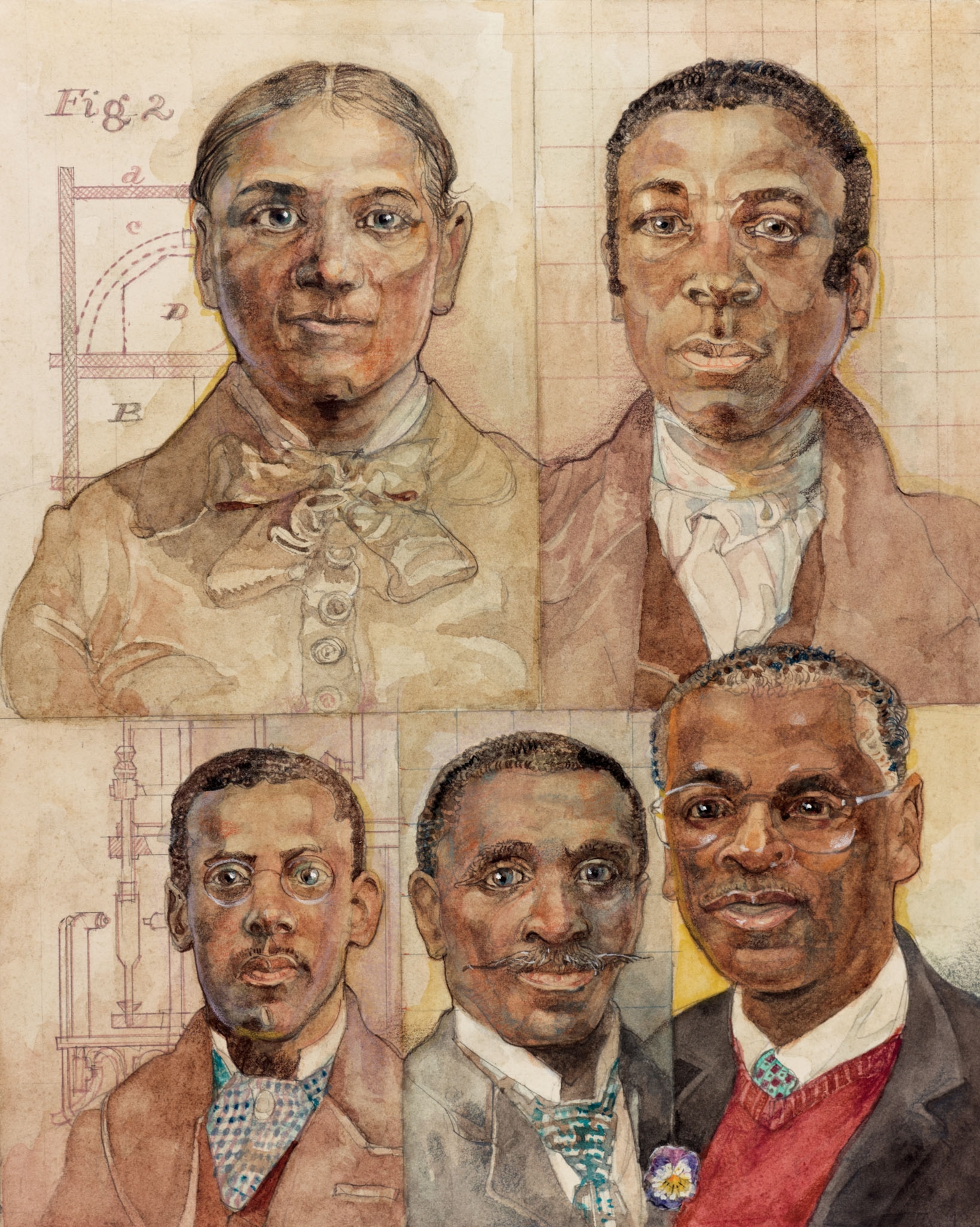 five portraits