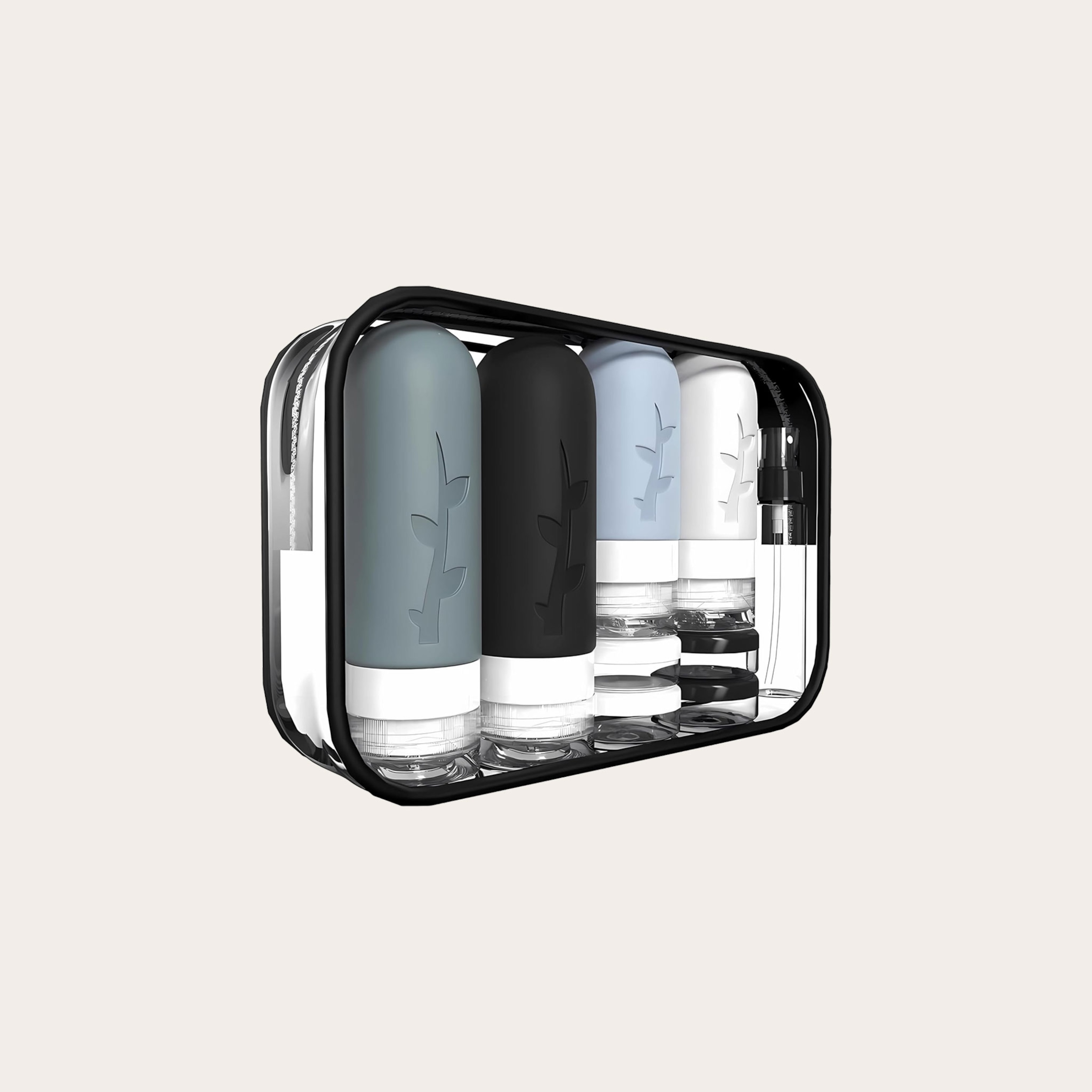 An image of travel bottles.