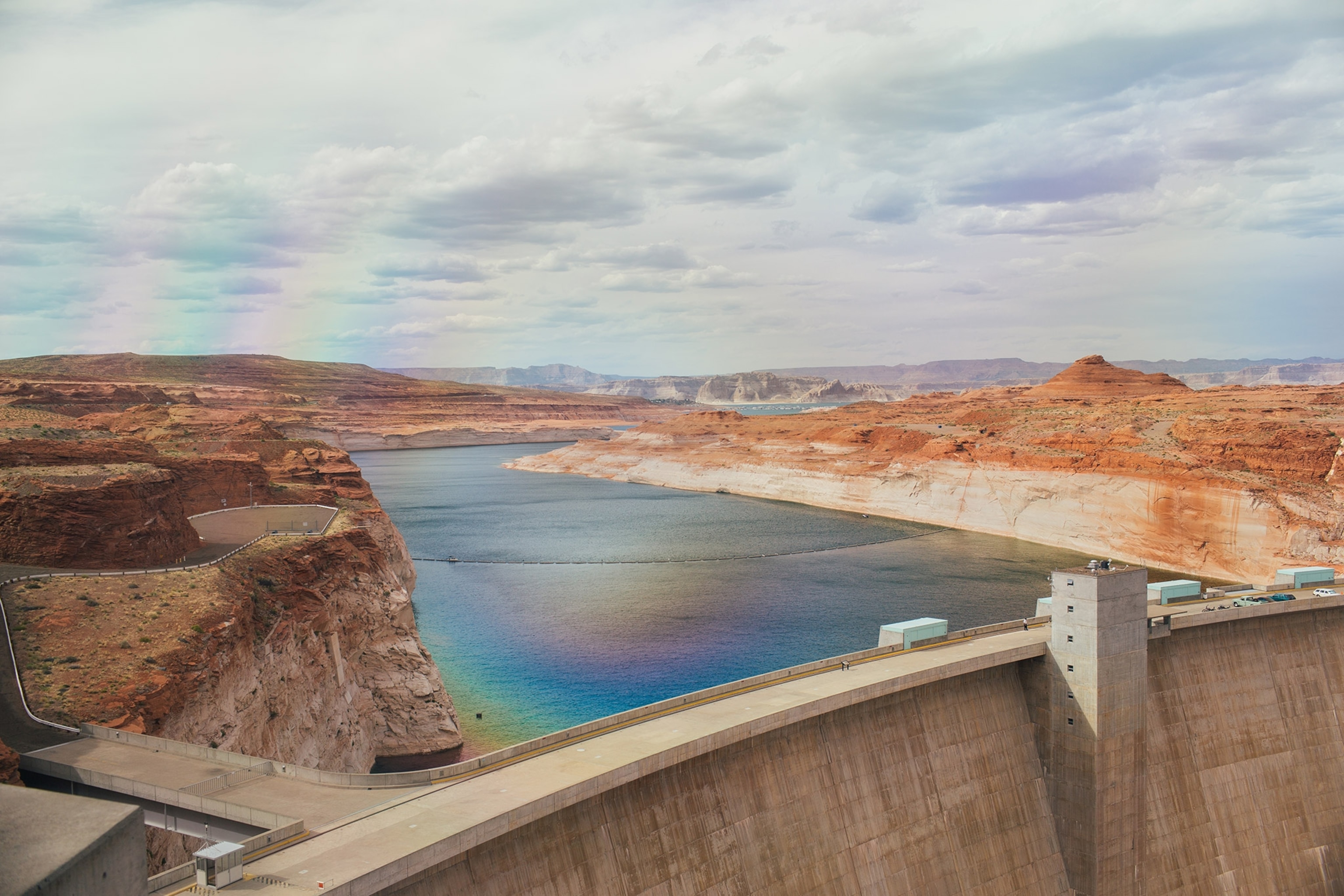 the Glen Canyon Dam in Utah