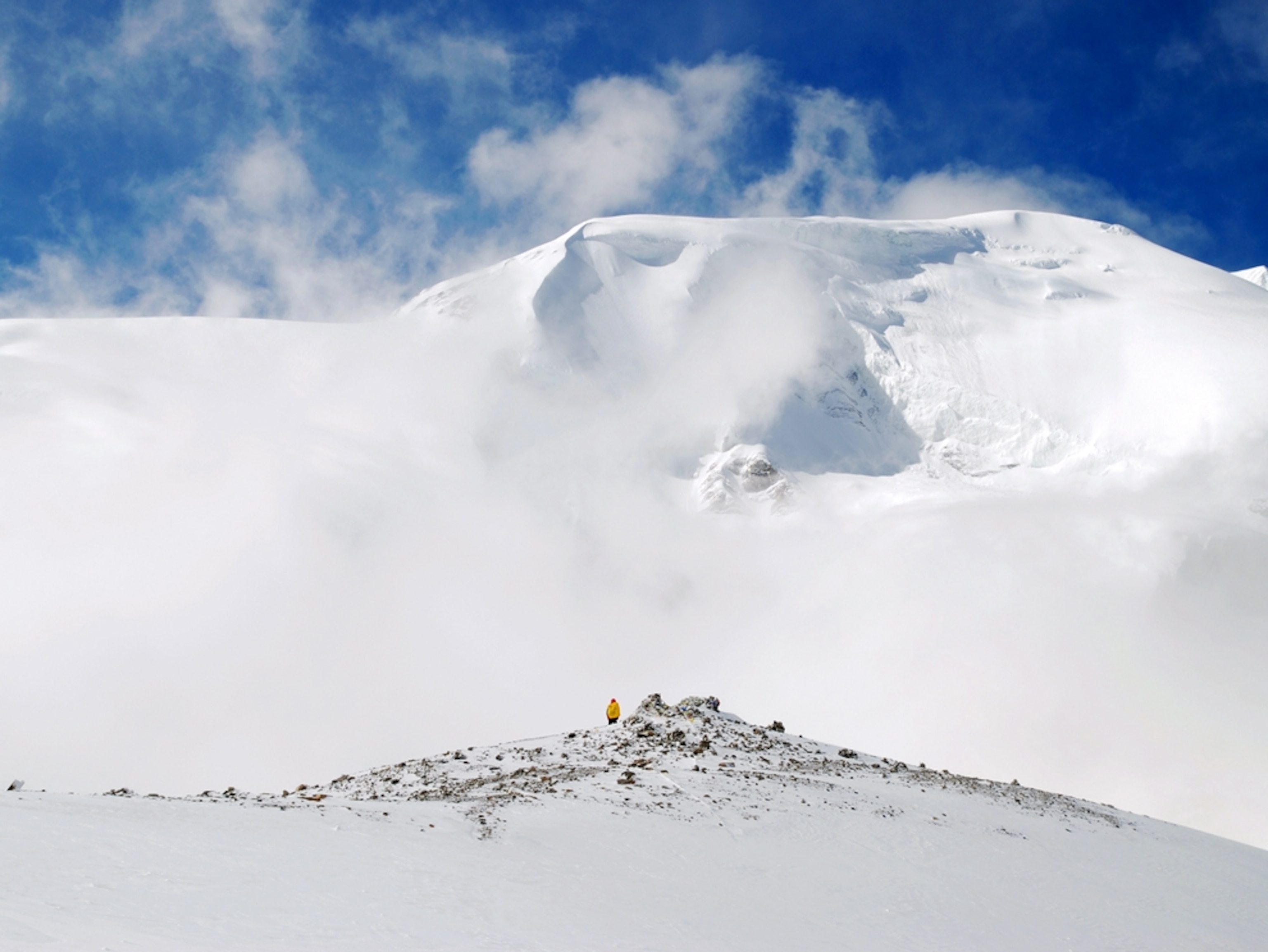 Snowy mountain