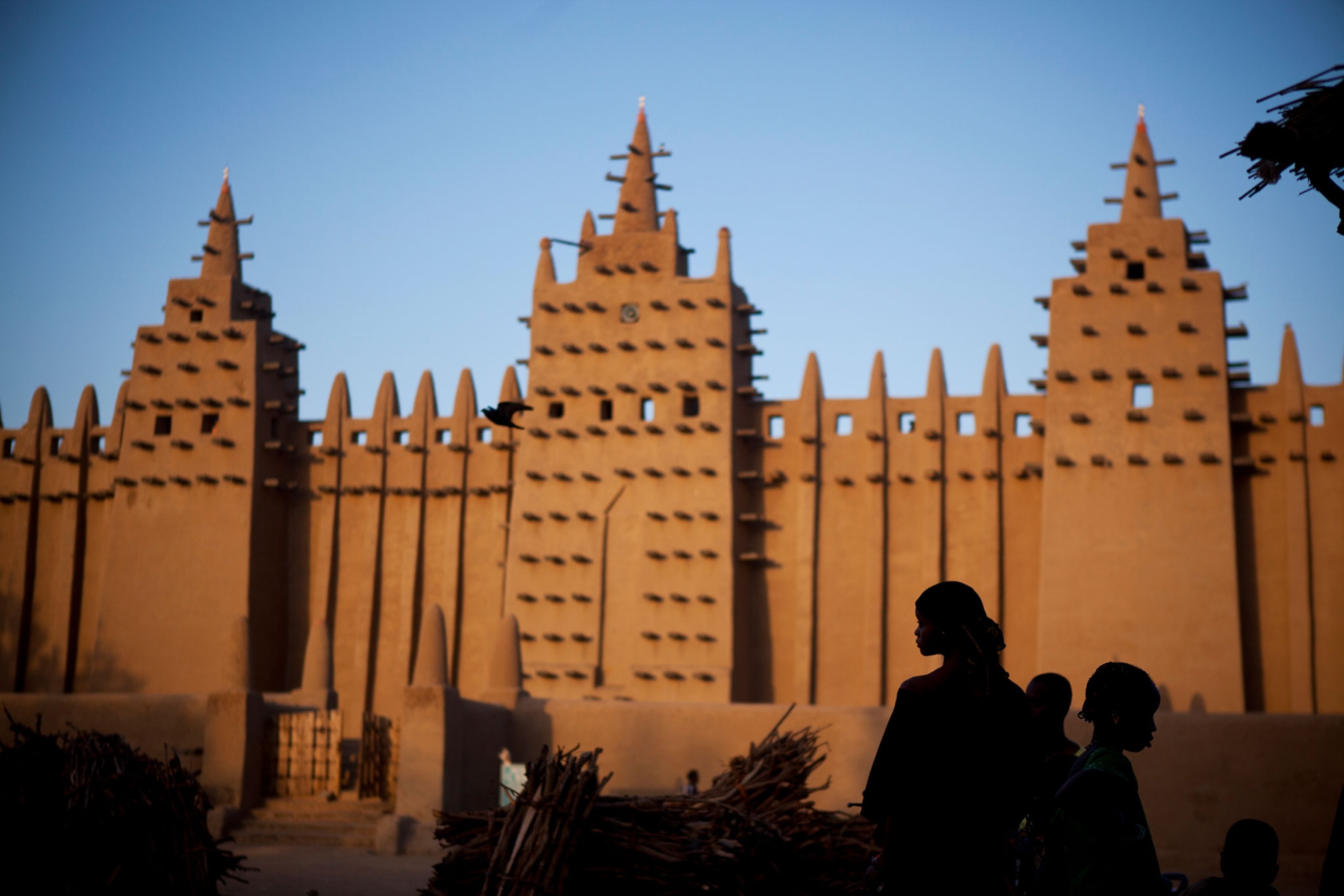 the Great Mosque in Djenne