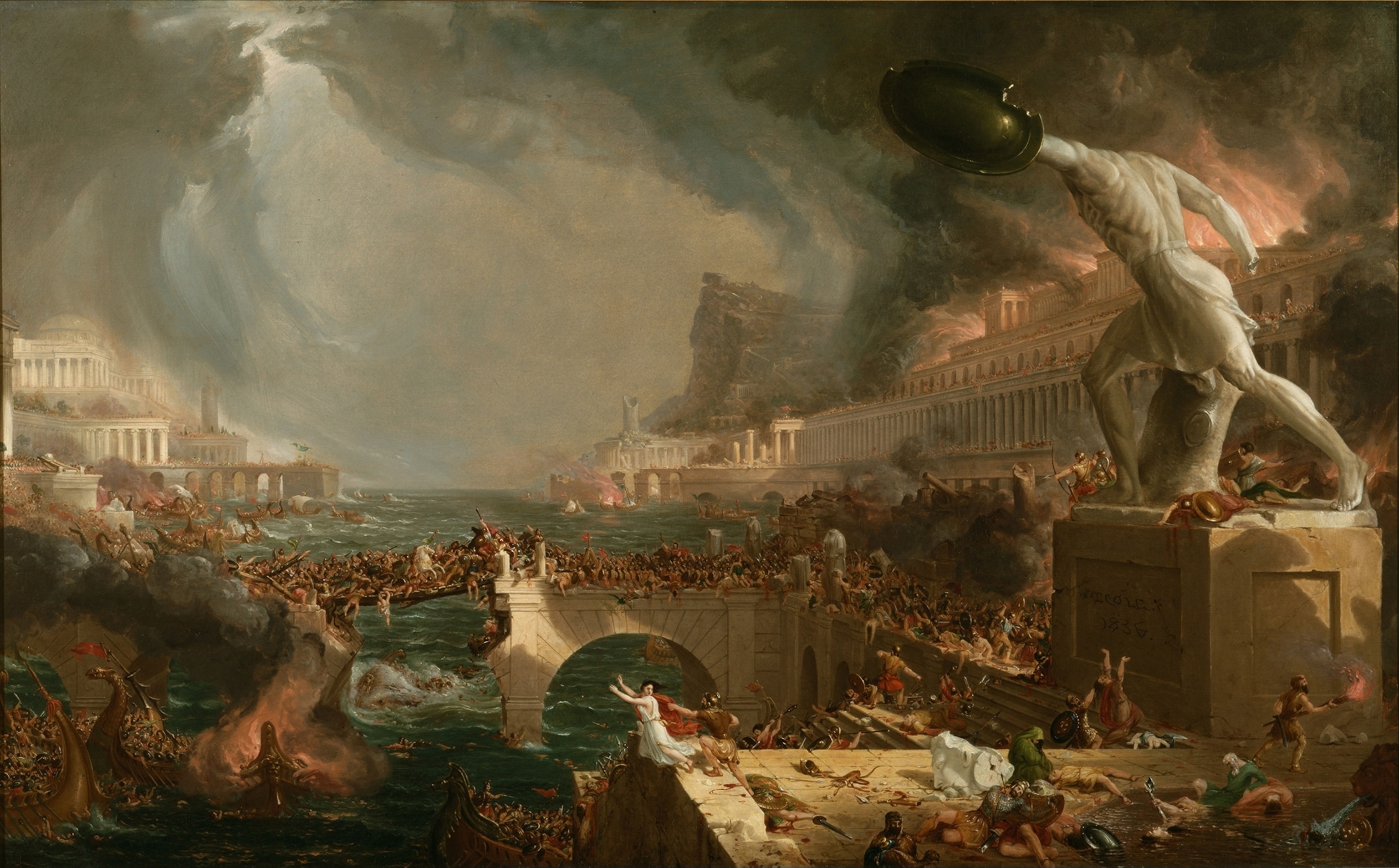 the Vandals sacking Rome