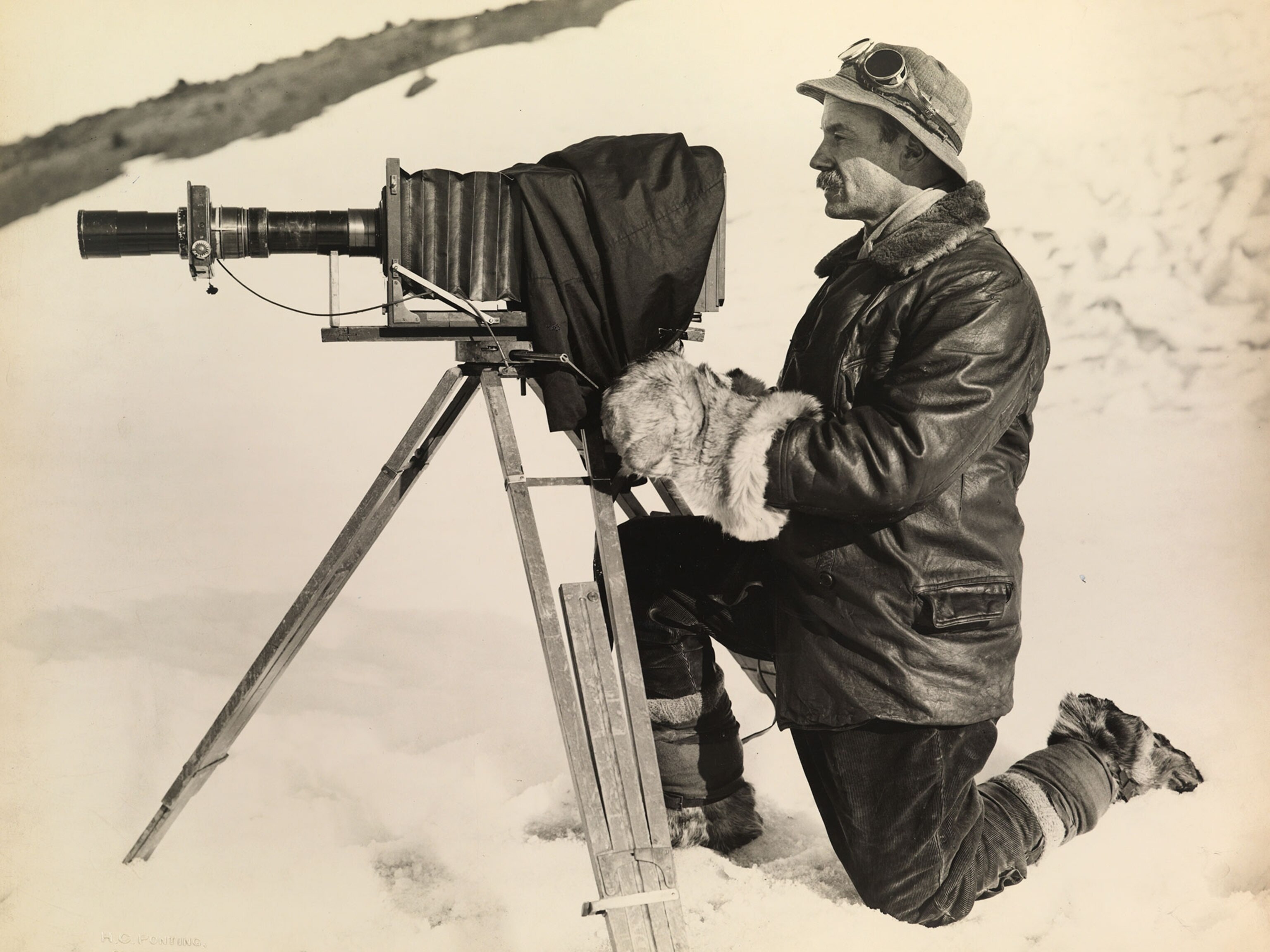 a man with a camera