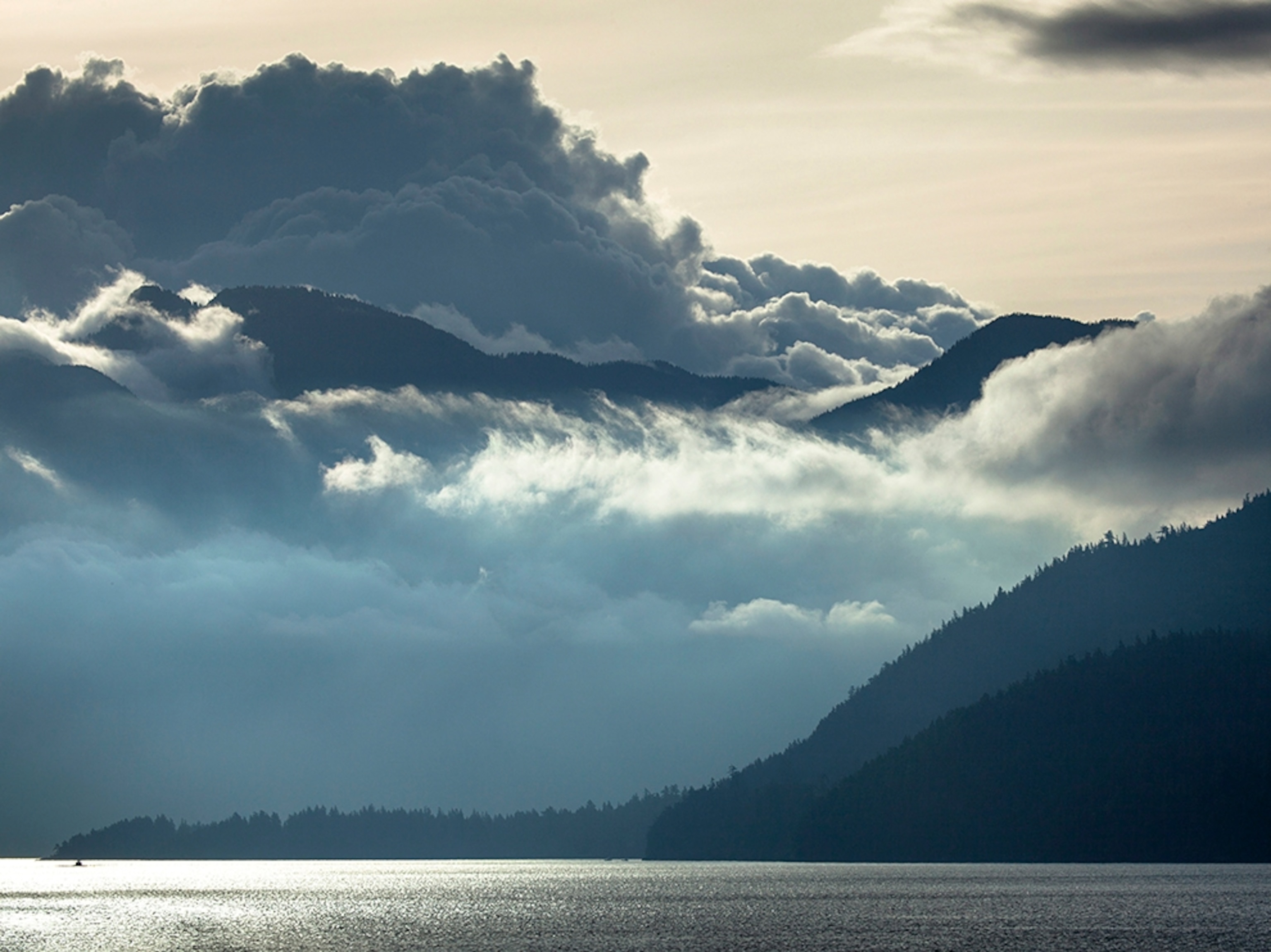 Howe Sound in Cypress Provincial Park, British Columbia