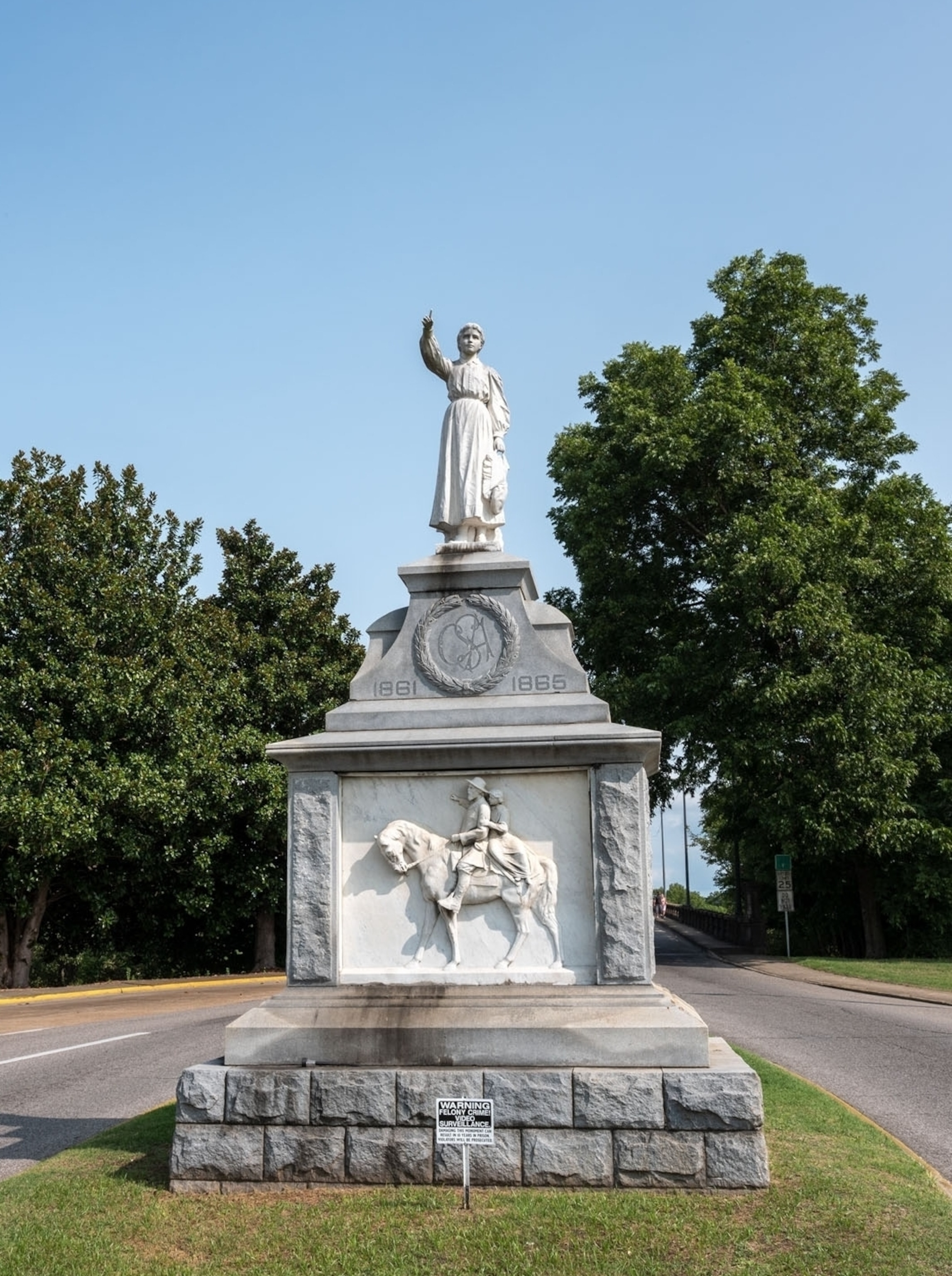 A public statue outdoors