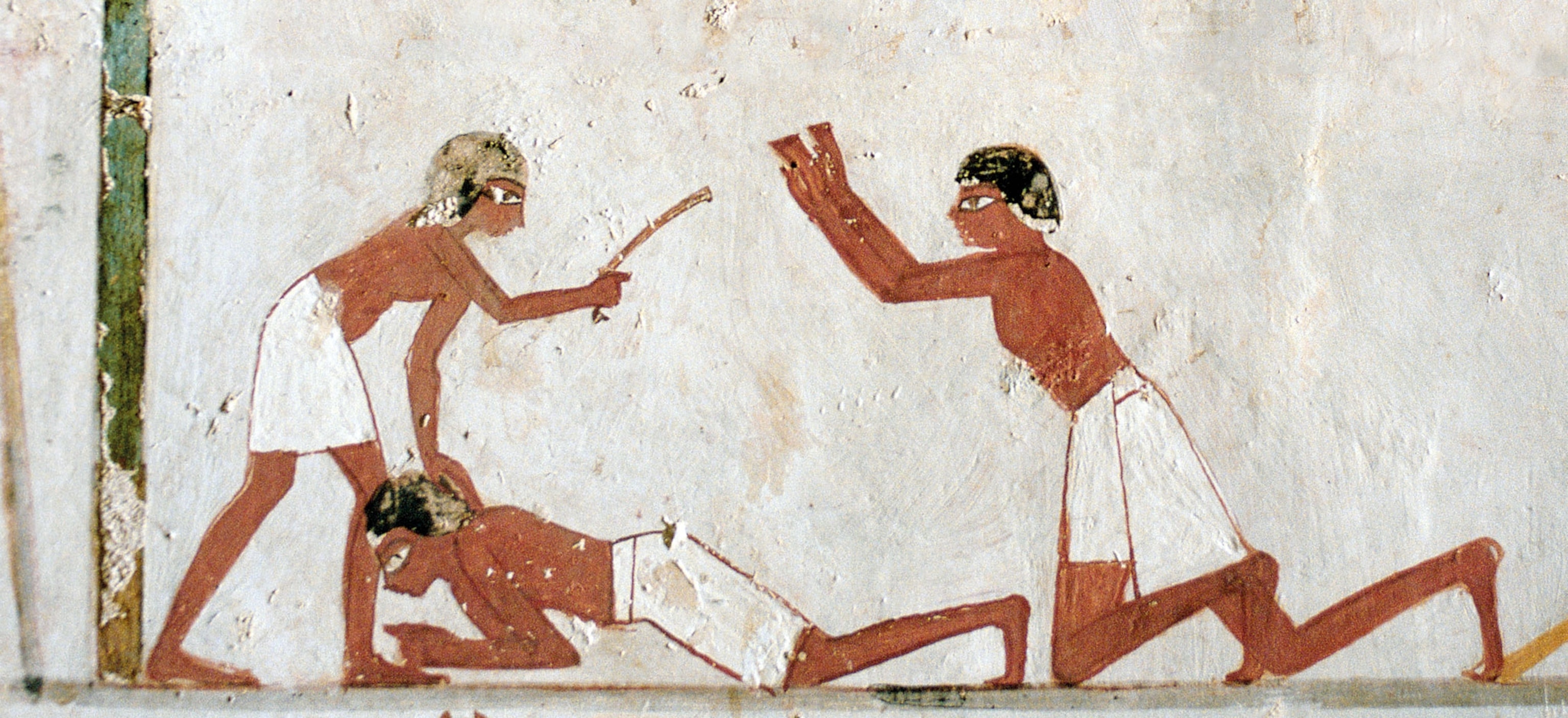 a painting in the New Kingdom tomb of Menna