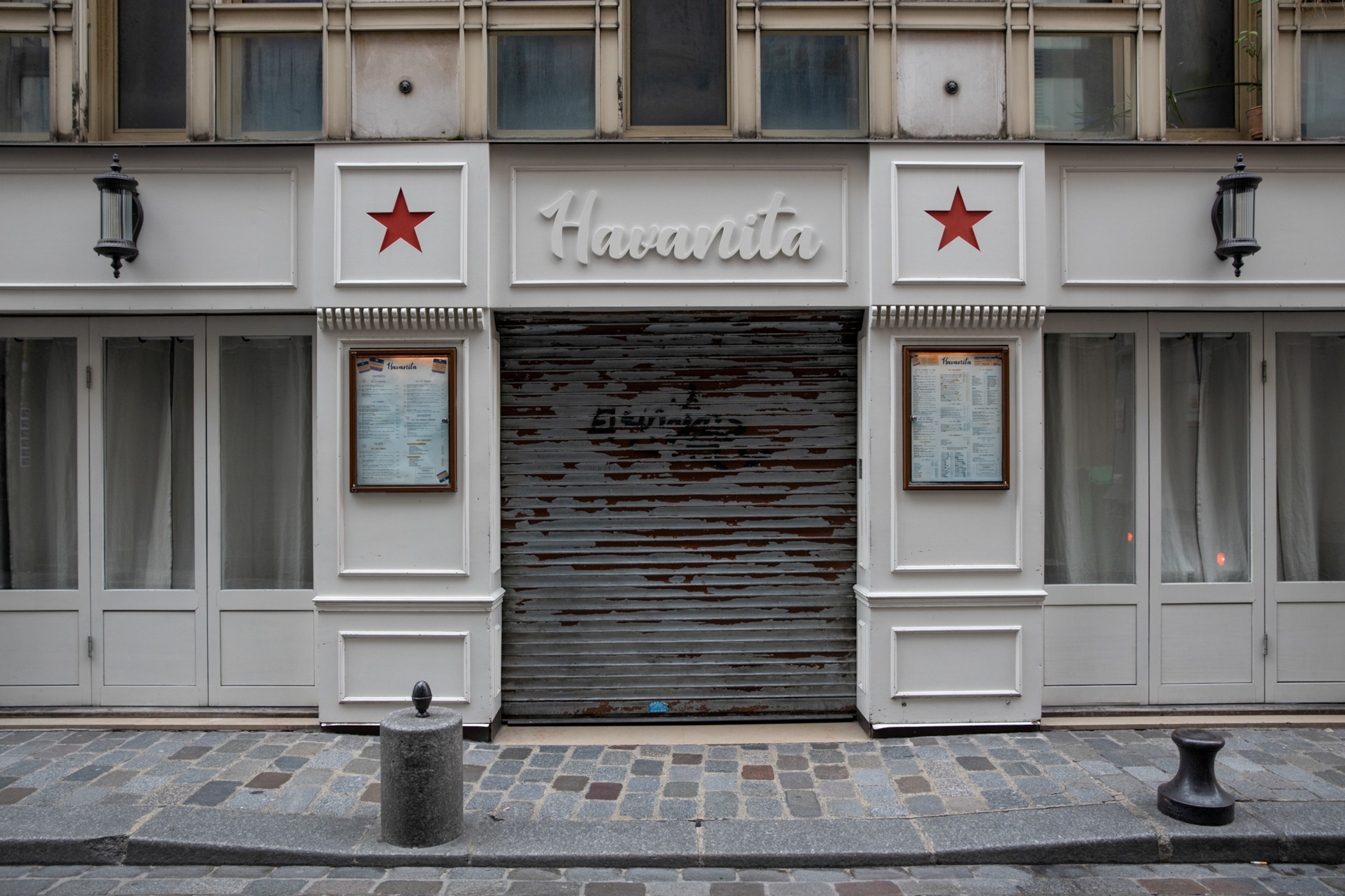 closed storefront