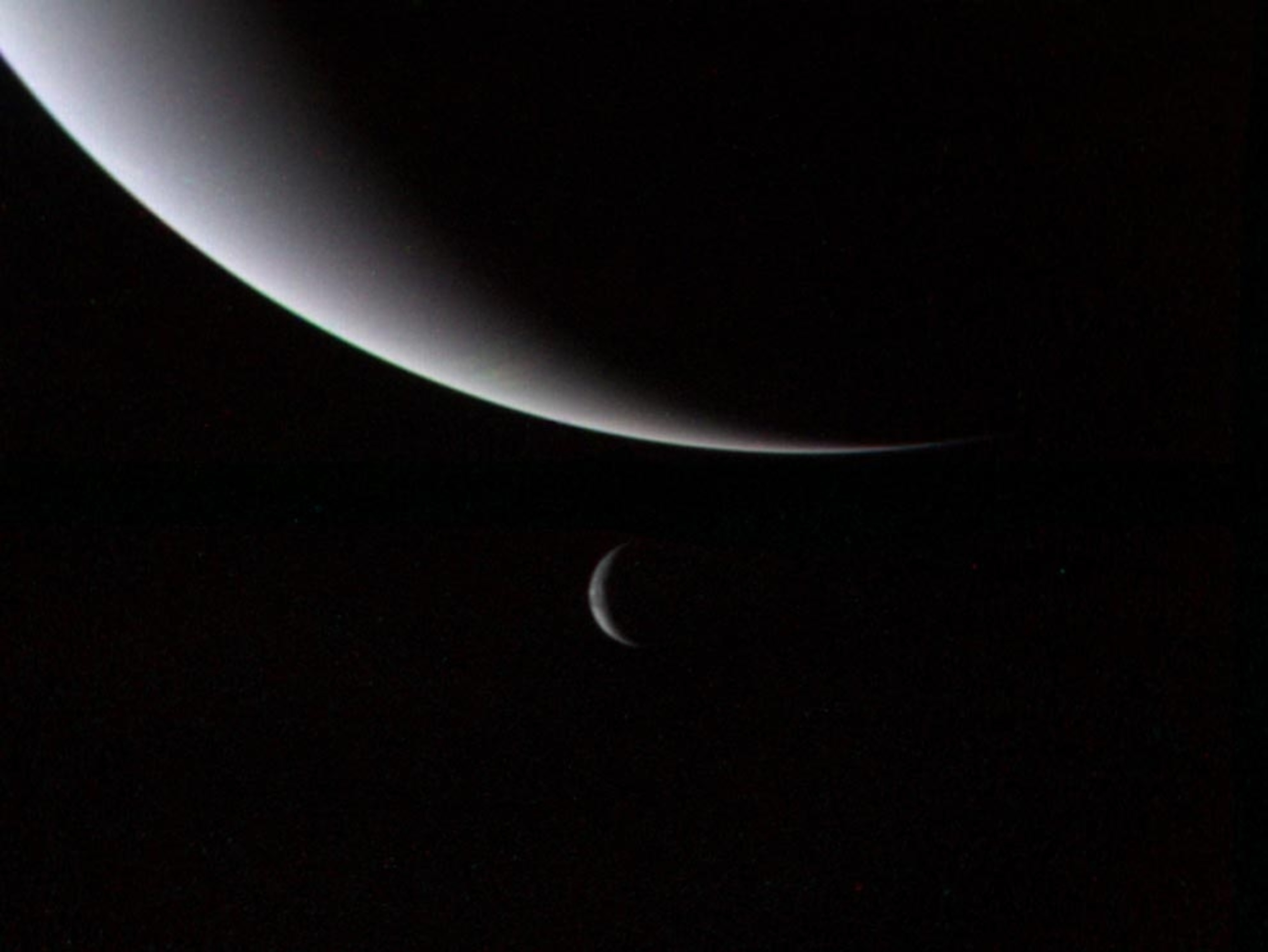 Neptune and moon Triton