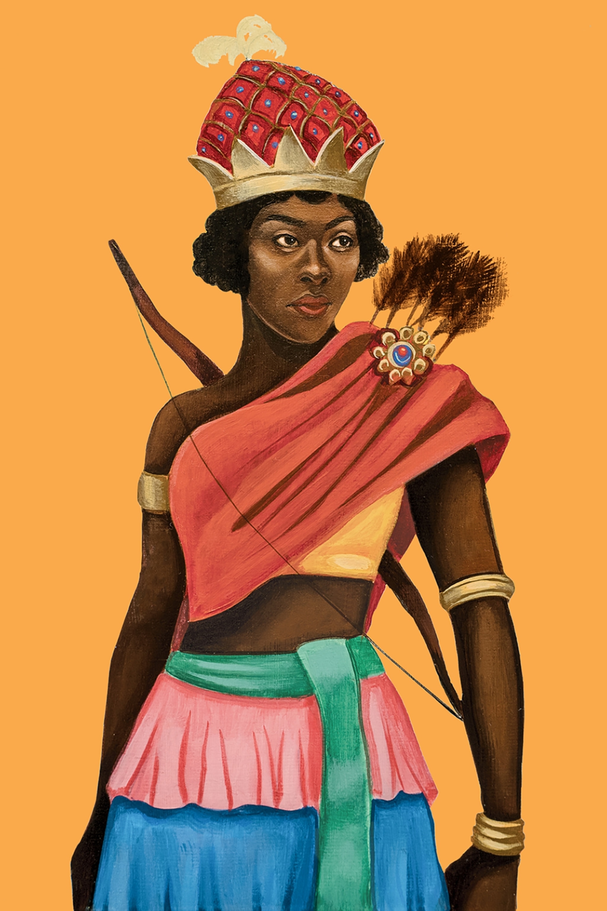 a West African Queen warrior