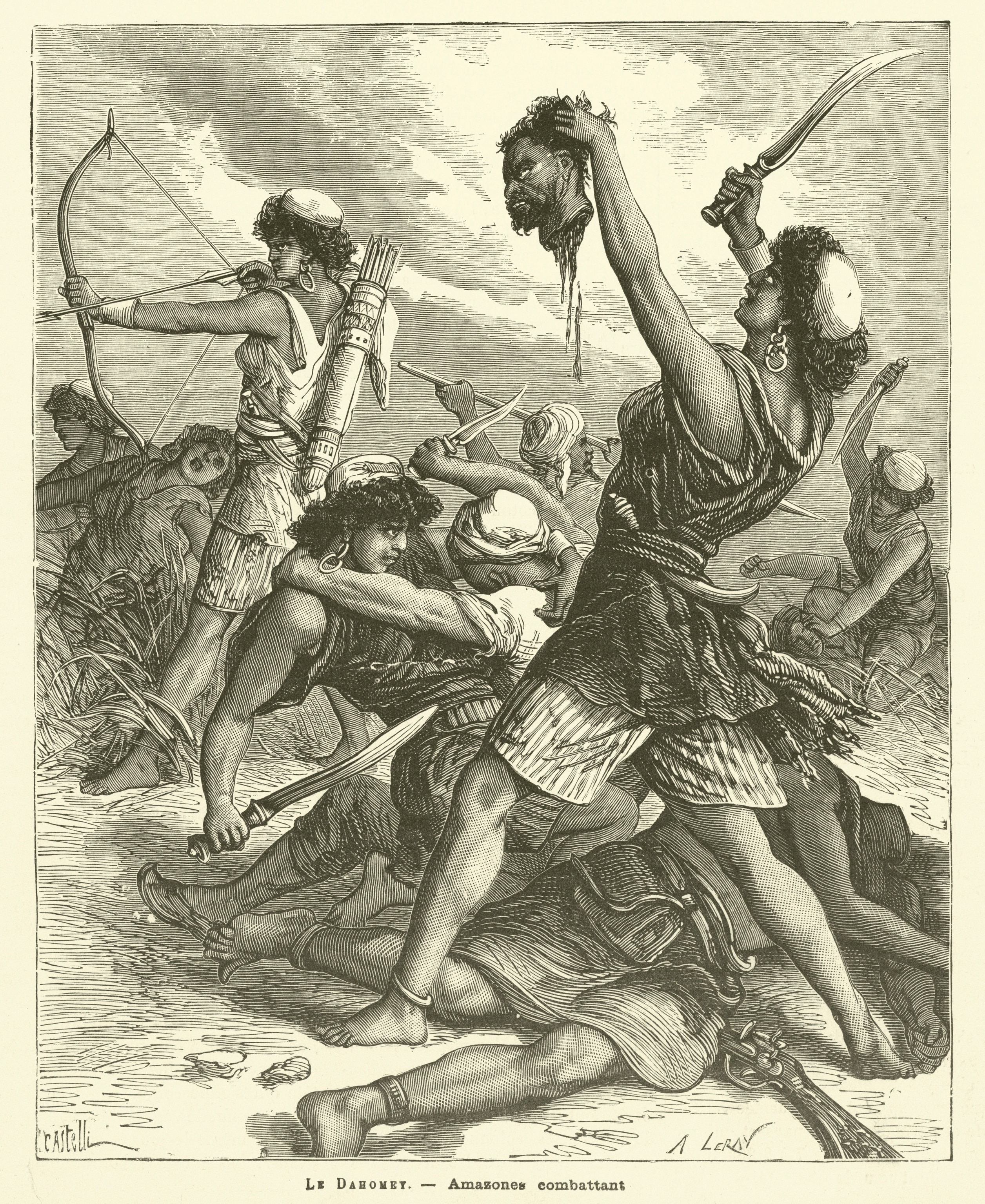 warriors Dahomey