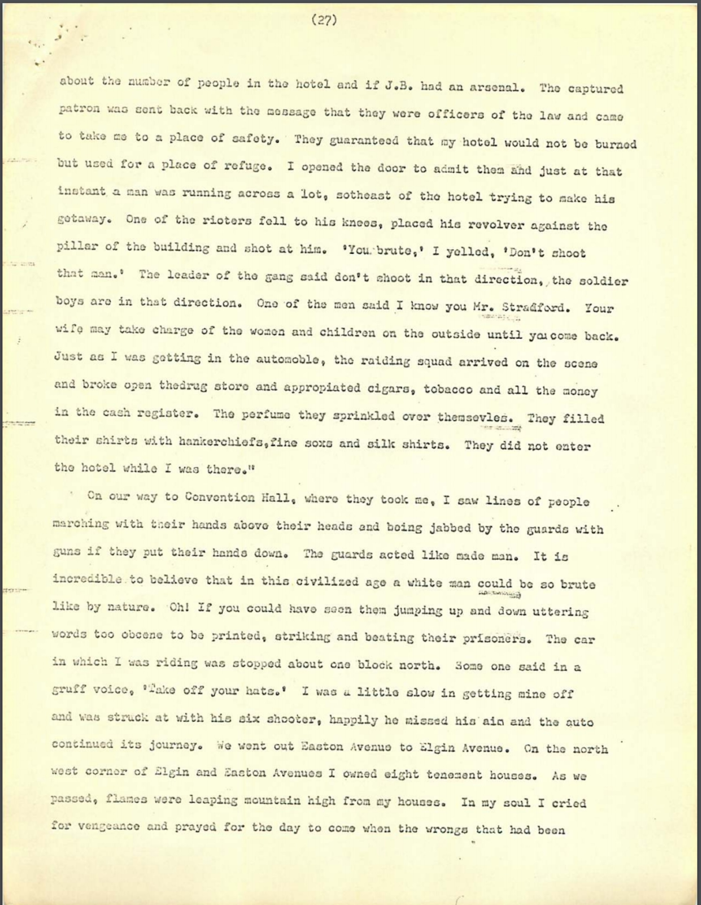 memoir page