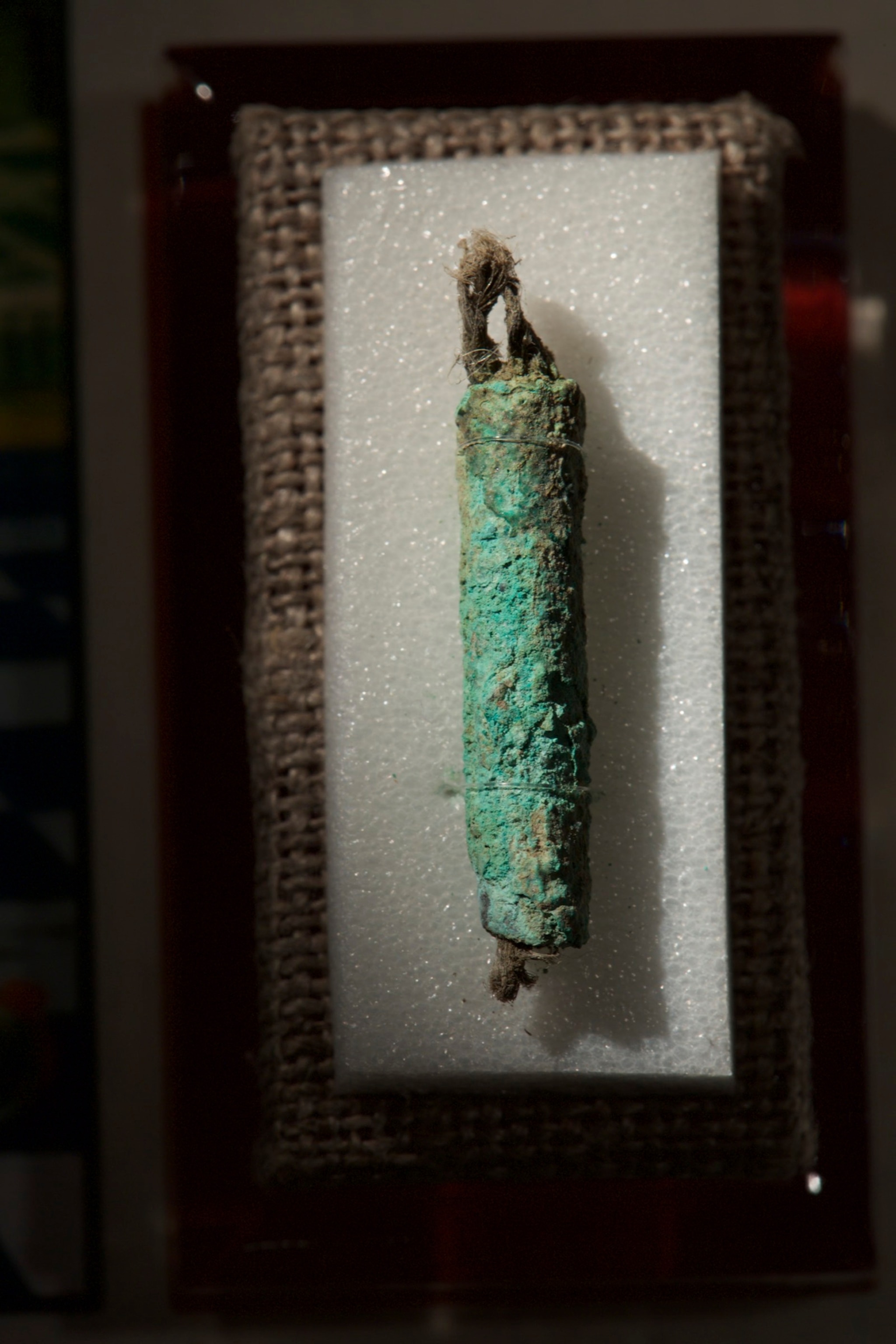 Aglet with WoolIn