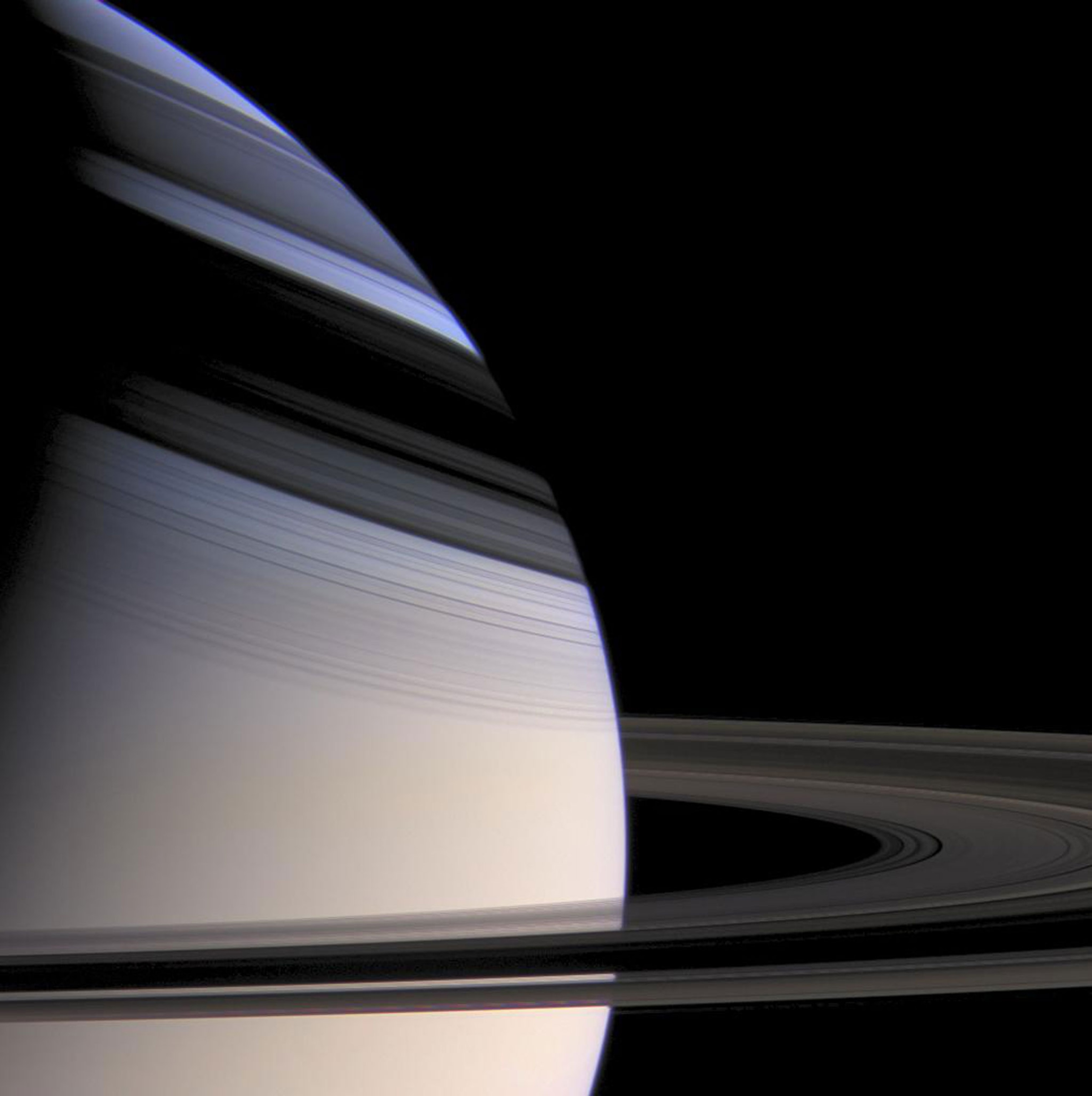 By observing pulses in Saturn's rings, scientists were able to measure the size and shape of the planet's core—and it's much larger and more bizarre than anyone could have guessed.