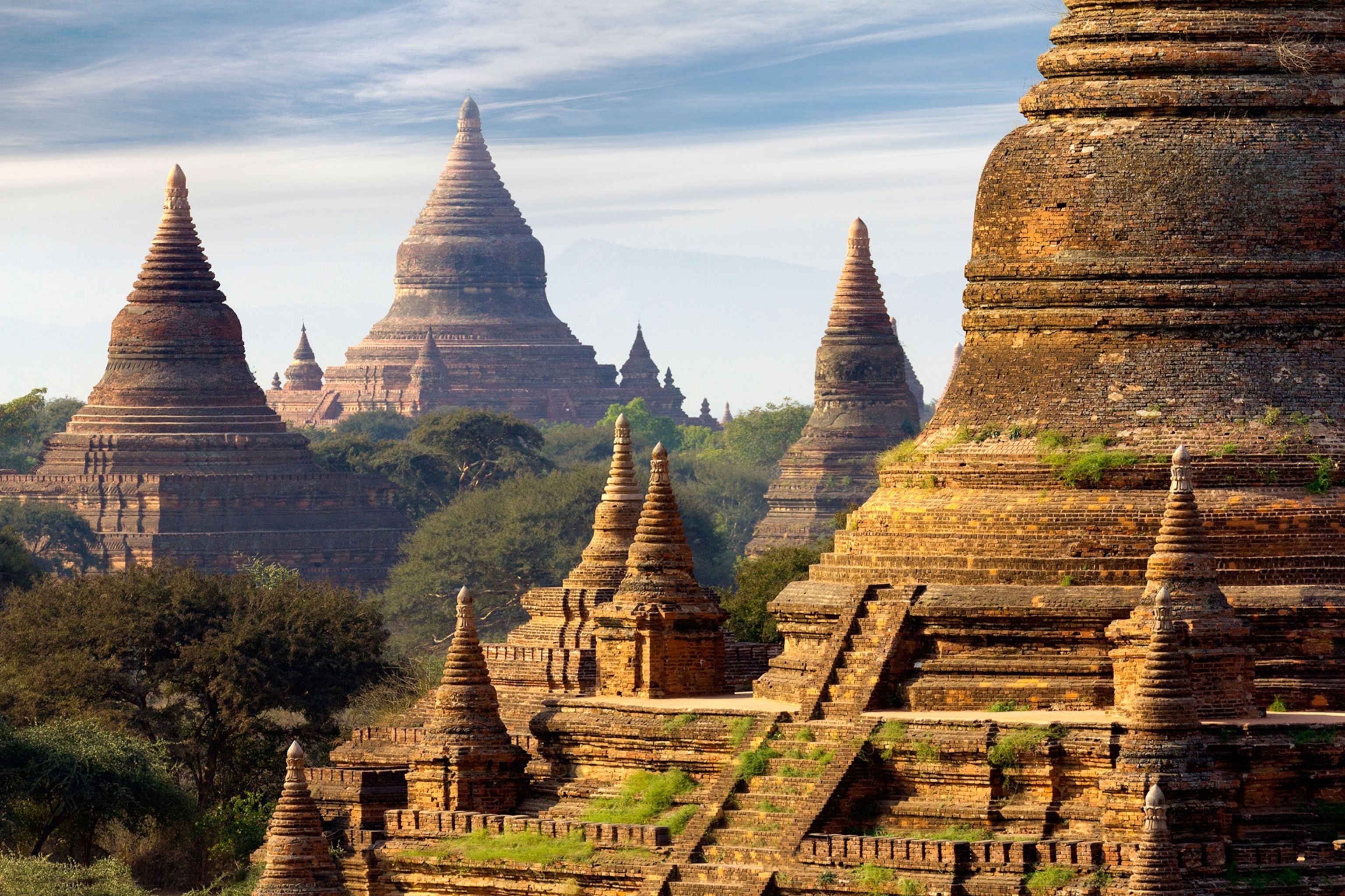 a temple in Myanmar