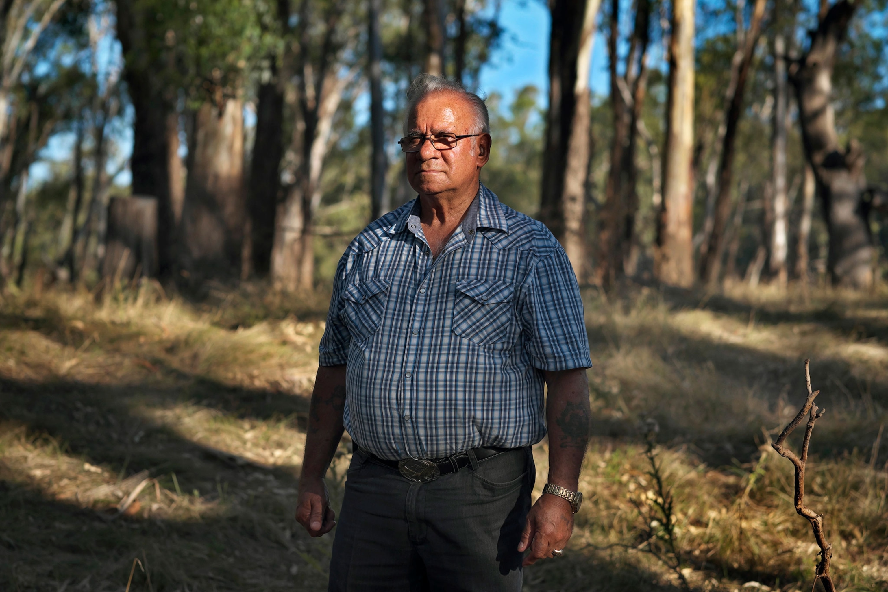 a Wiradjuri elder from Australia's second-largest Aboriginal tribe