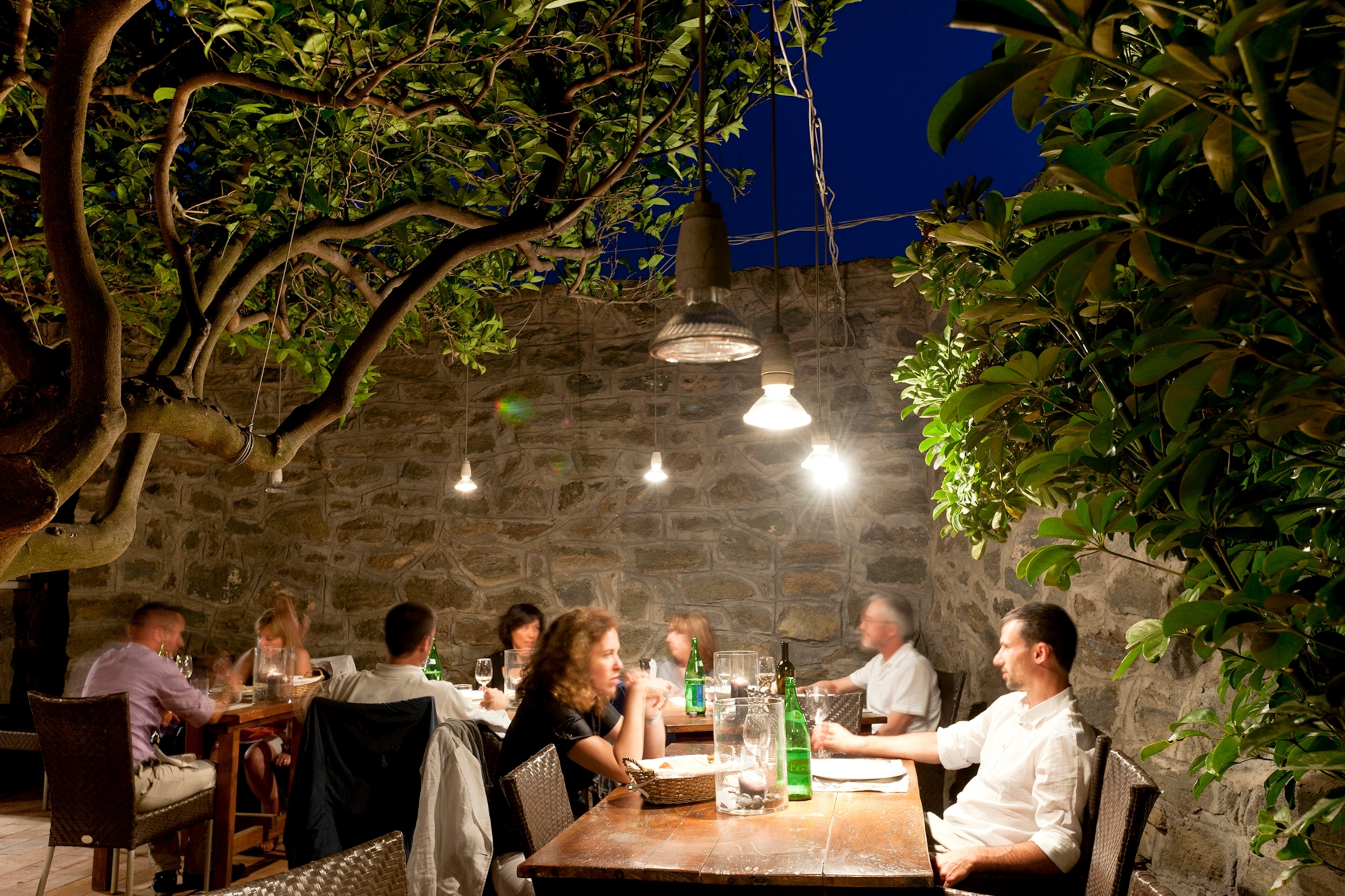 Italy Province of Trapani Pantelleria Mediterranean Volcanic Island Gastronomer Gianni Busetta Restaurant La Nicchia in Scauri Europe