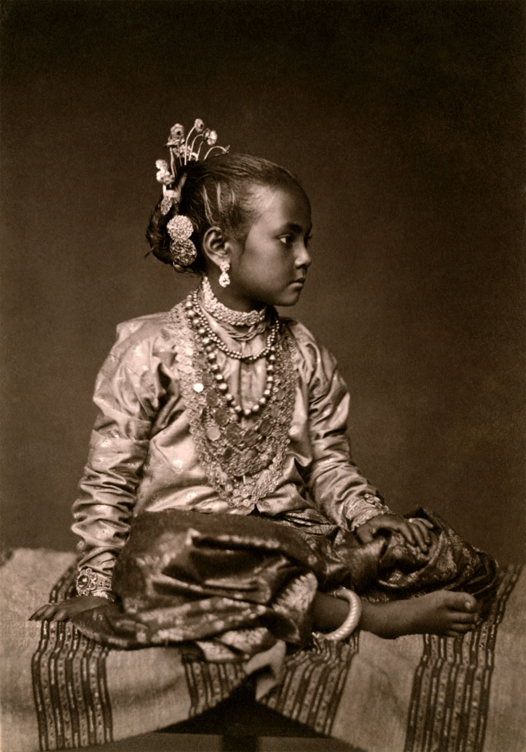 a young Tamil girl