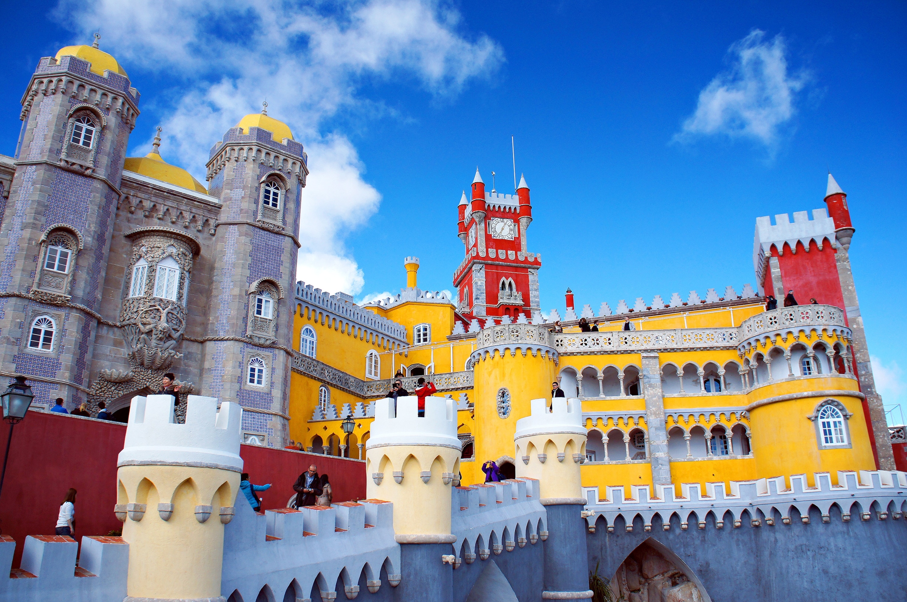 Pena Palace in Sintra, Portugal