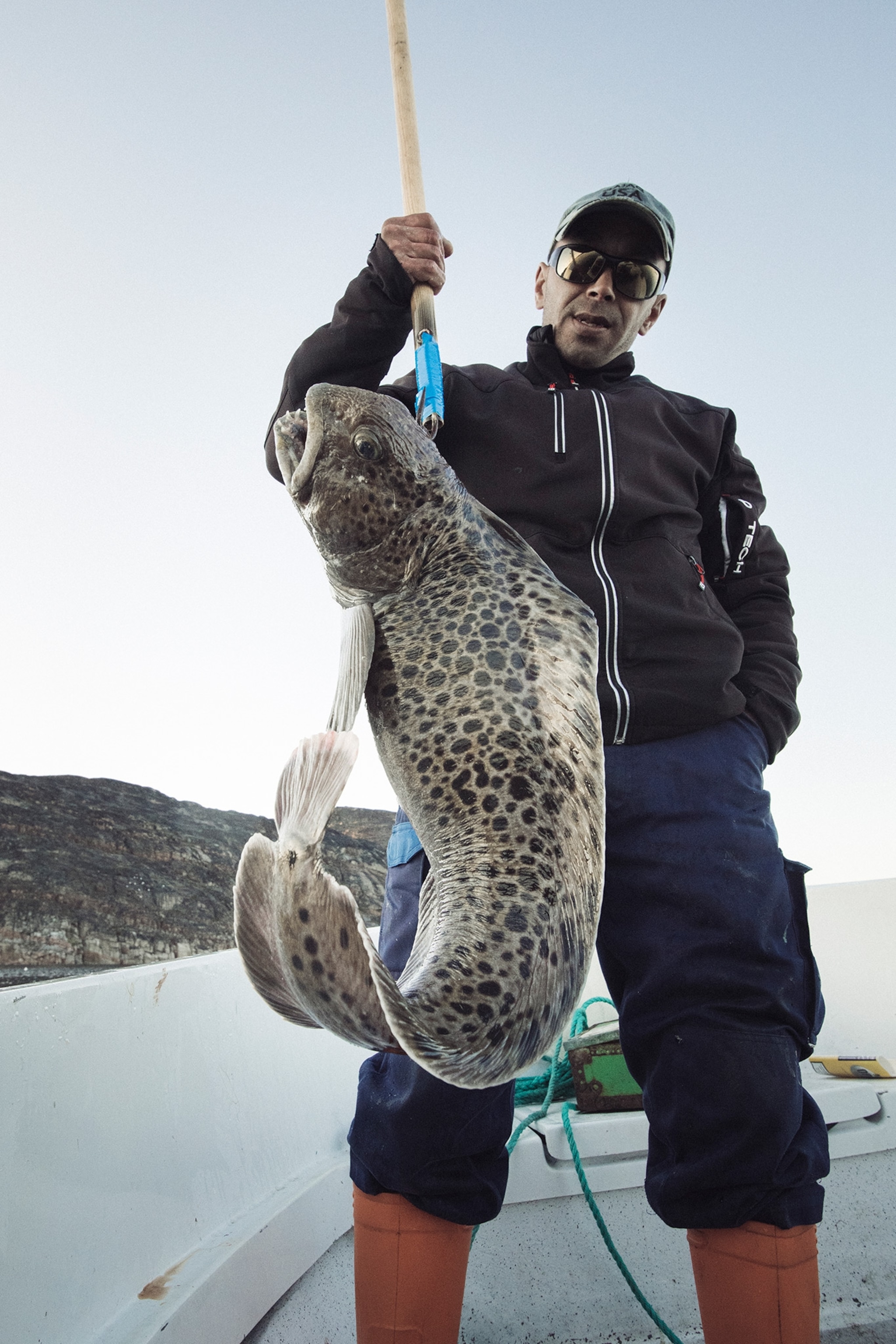 a fisherman in Greenland