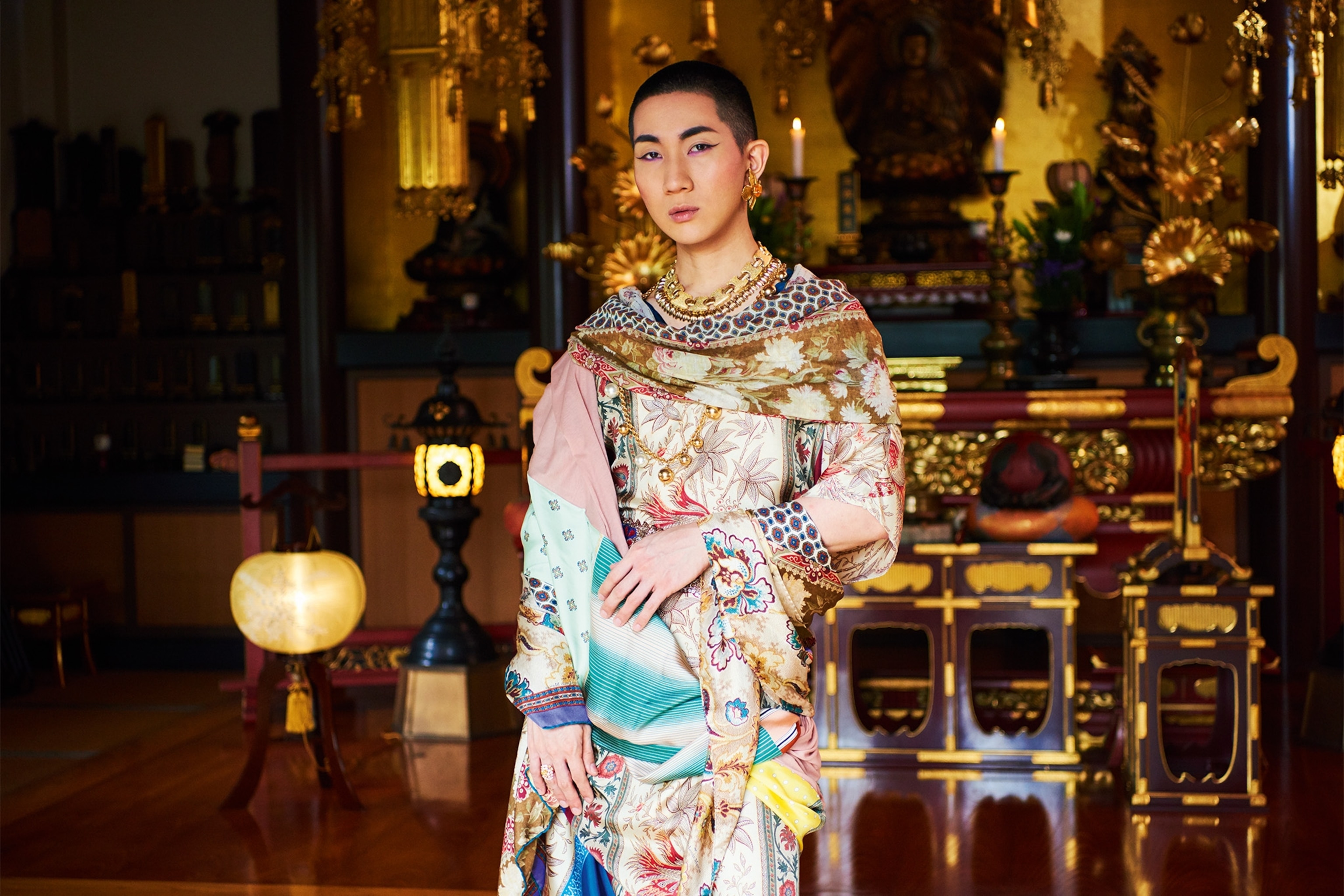 Kodo Nishimura, the 'monk in heels'.