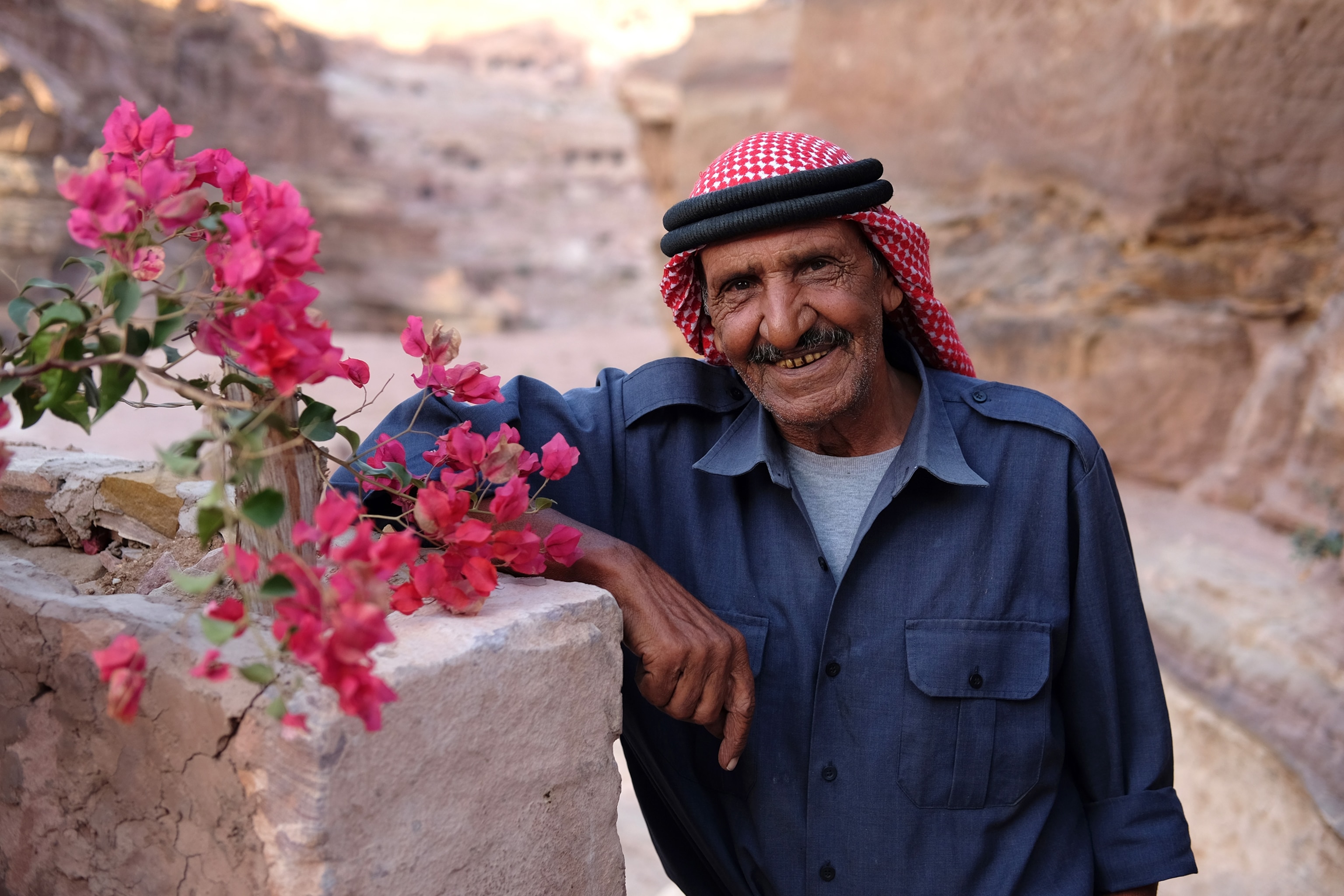 Mofleh Bdoul in Petra, Jordan